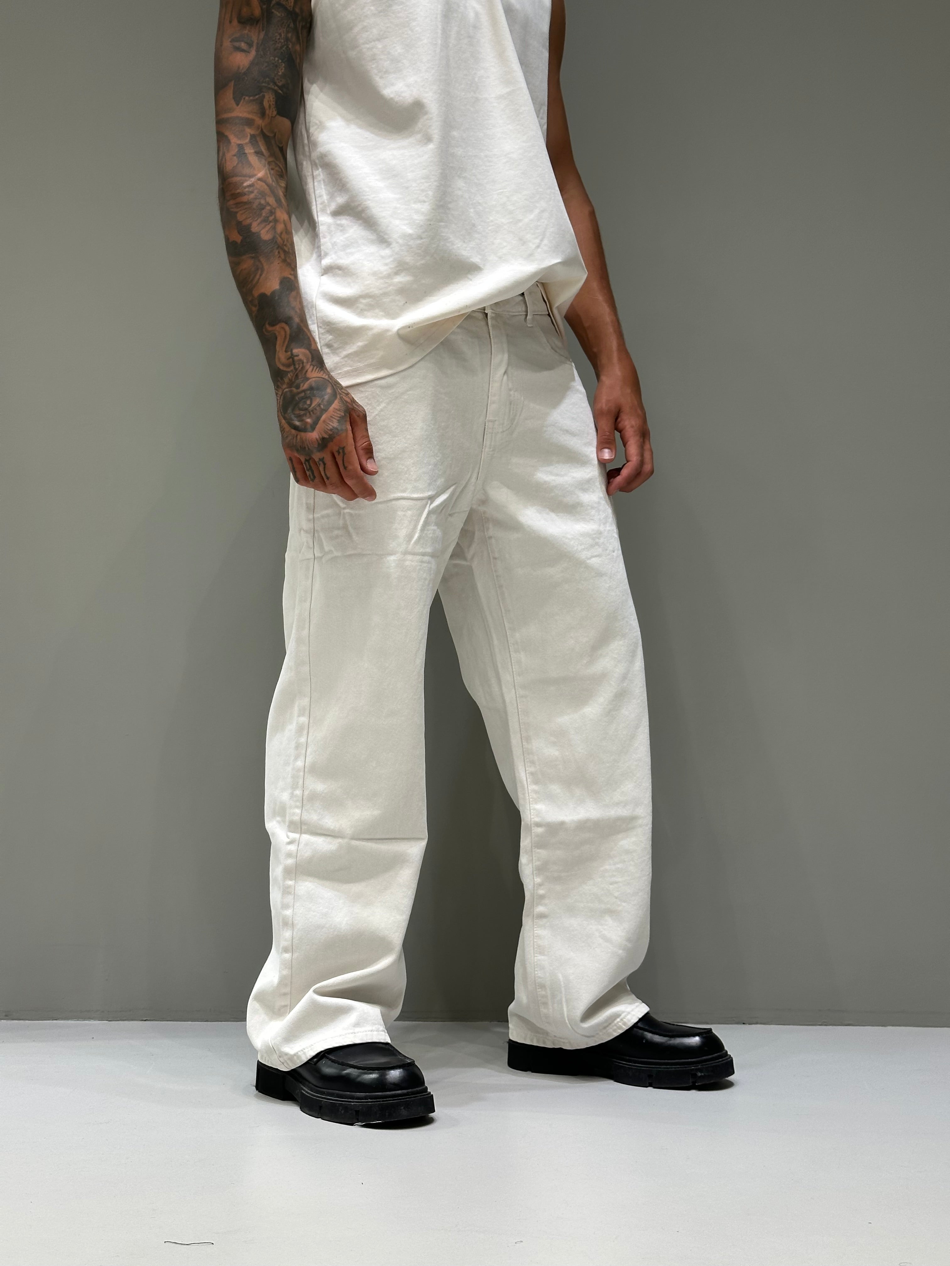 Baggy Denim Panna