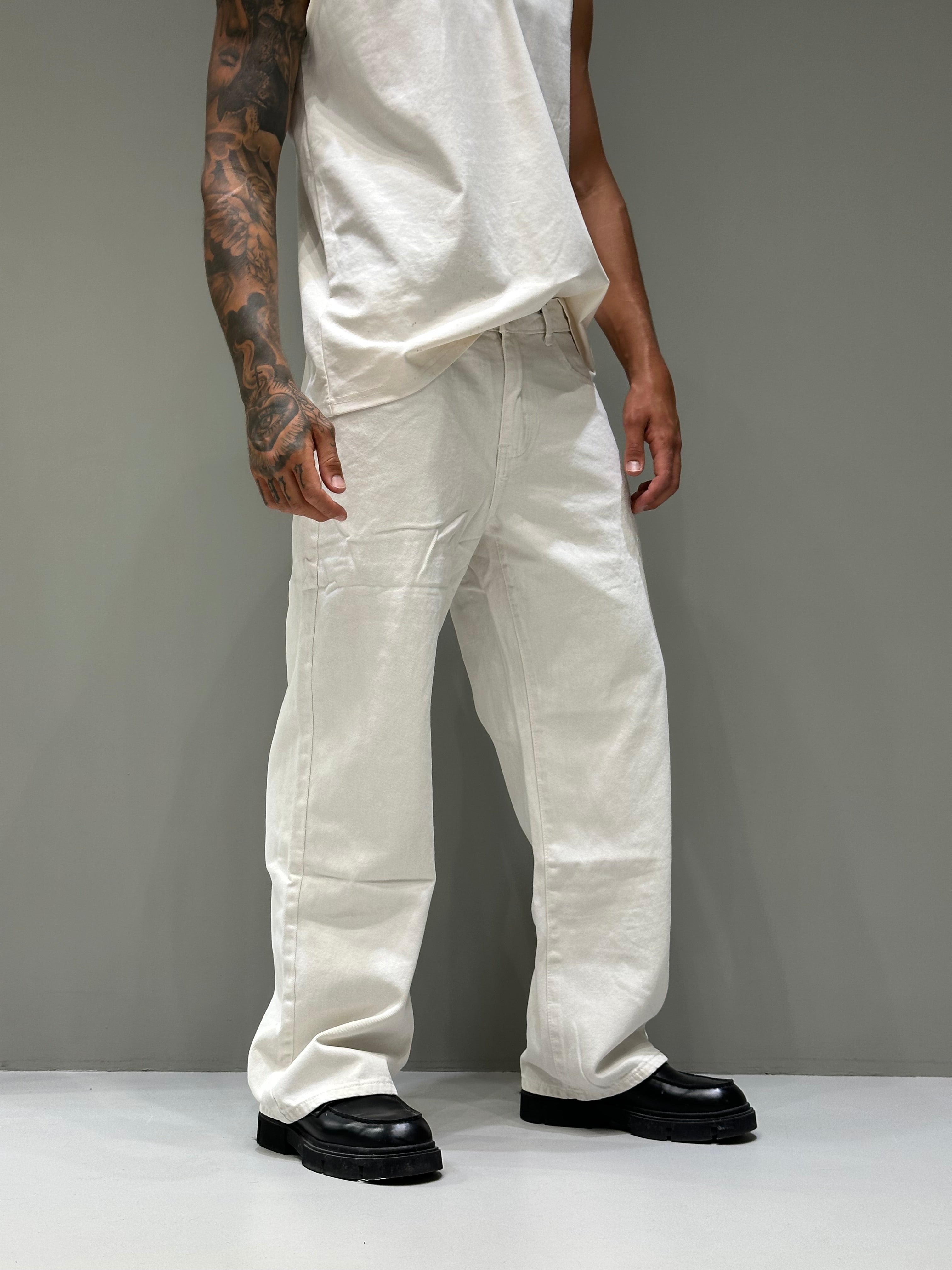 Baggy Denim Panna