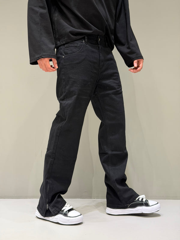 Flare Black Zip