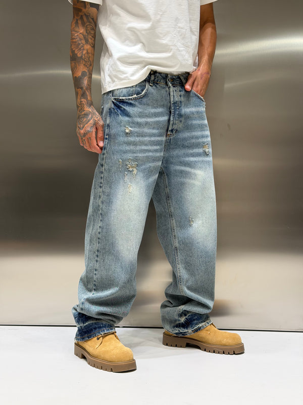 Baggy Denim Chiaro