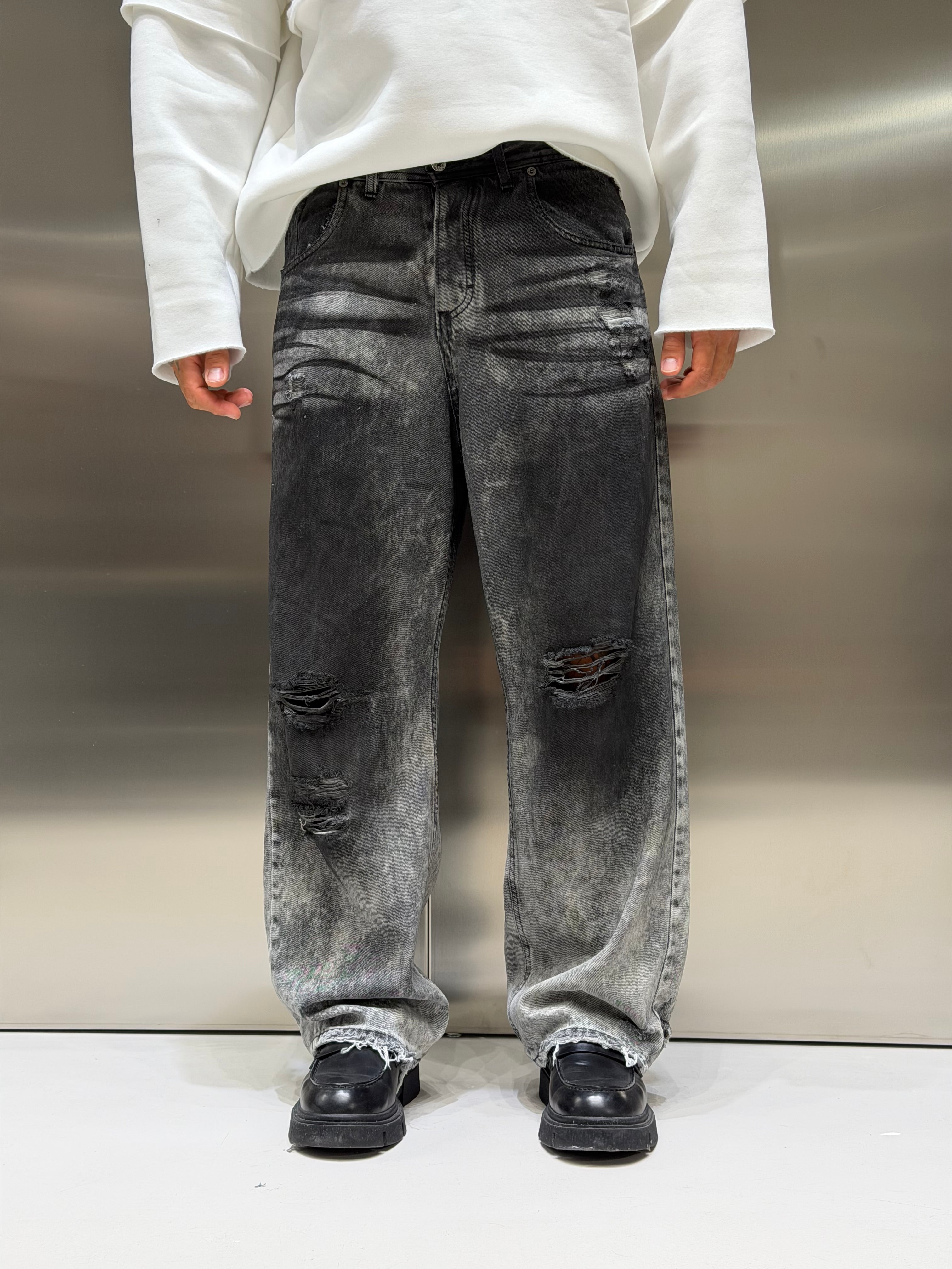 Baggy Cianotic Grigio