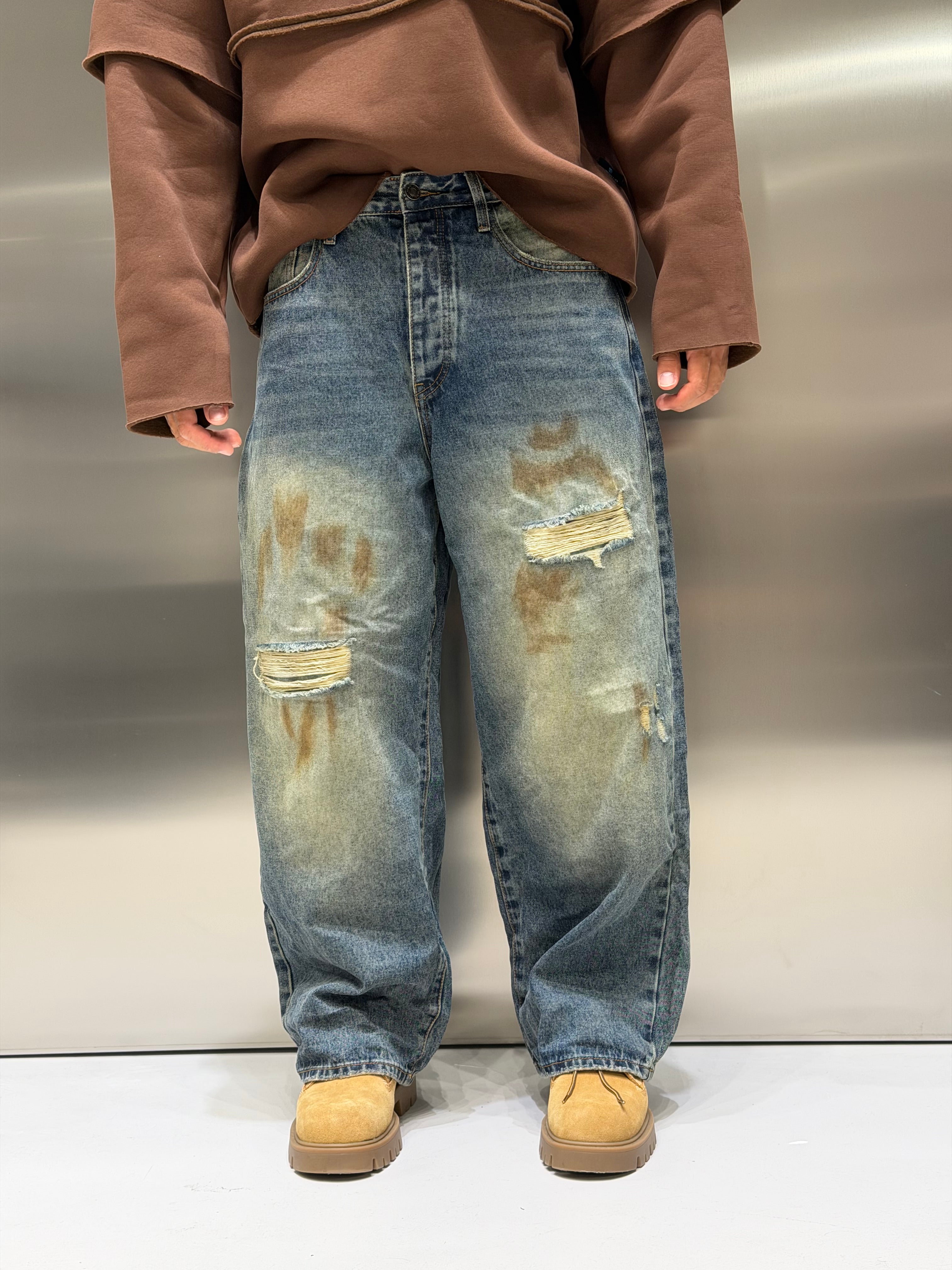 Baggy Sabbiato Strappi 2.0