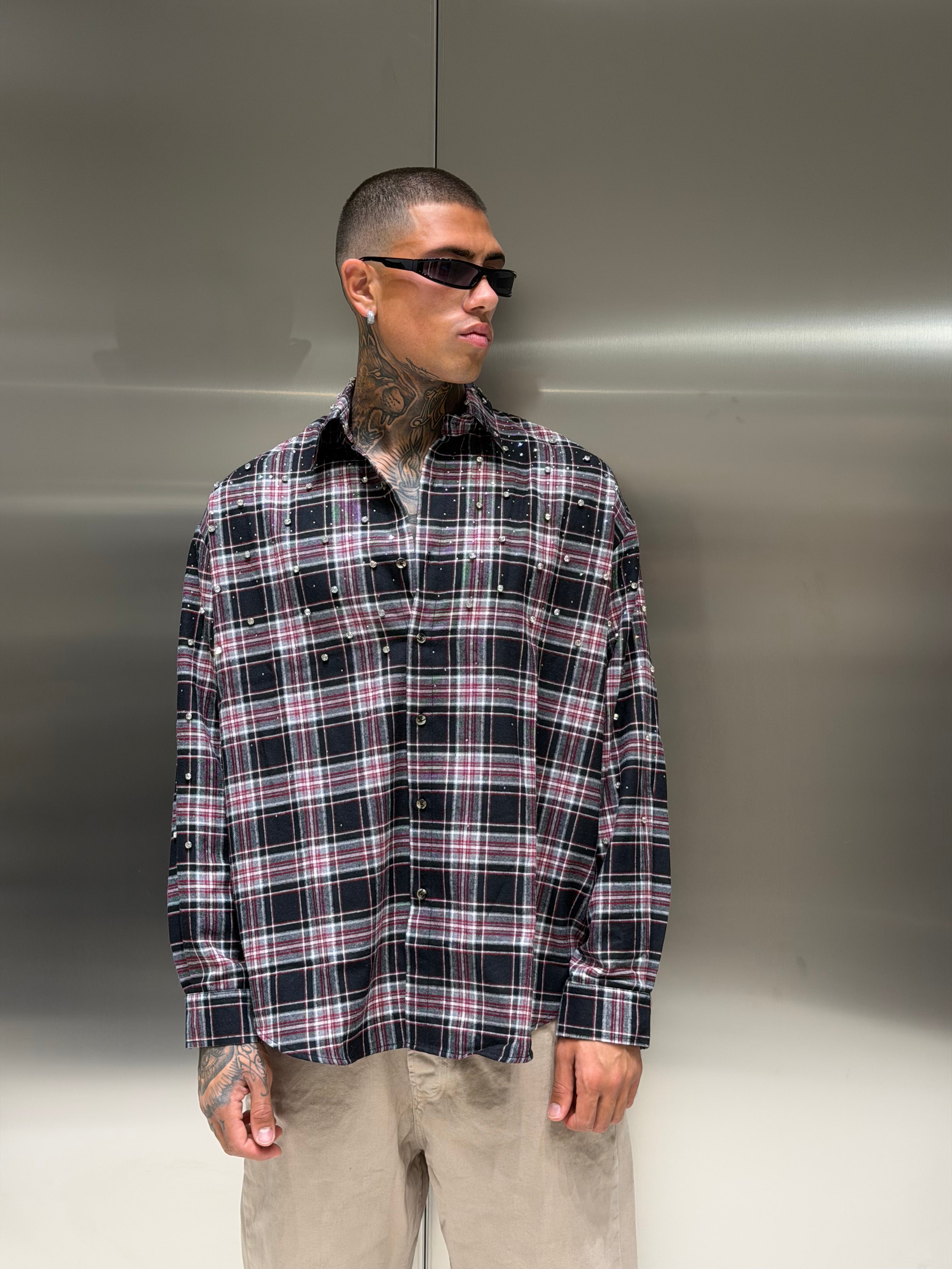 Camicia Diamanti Minimal