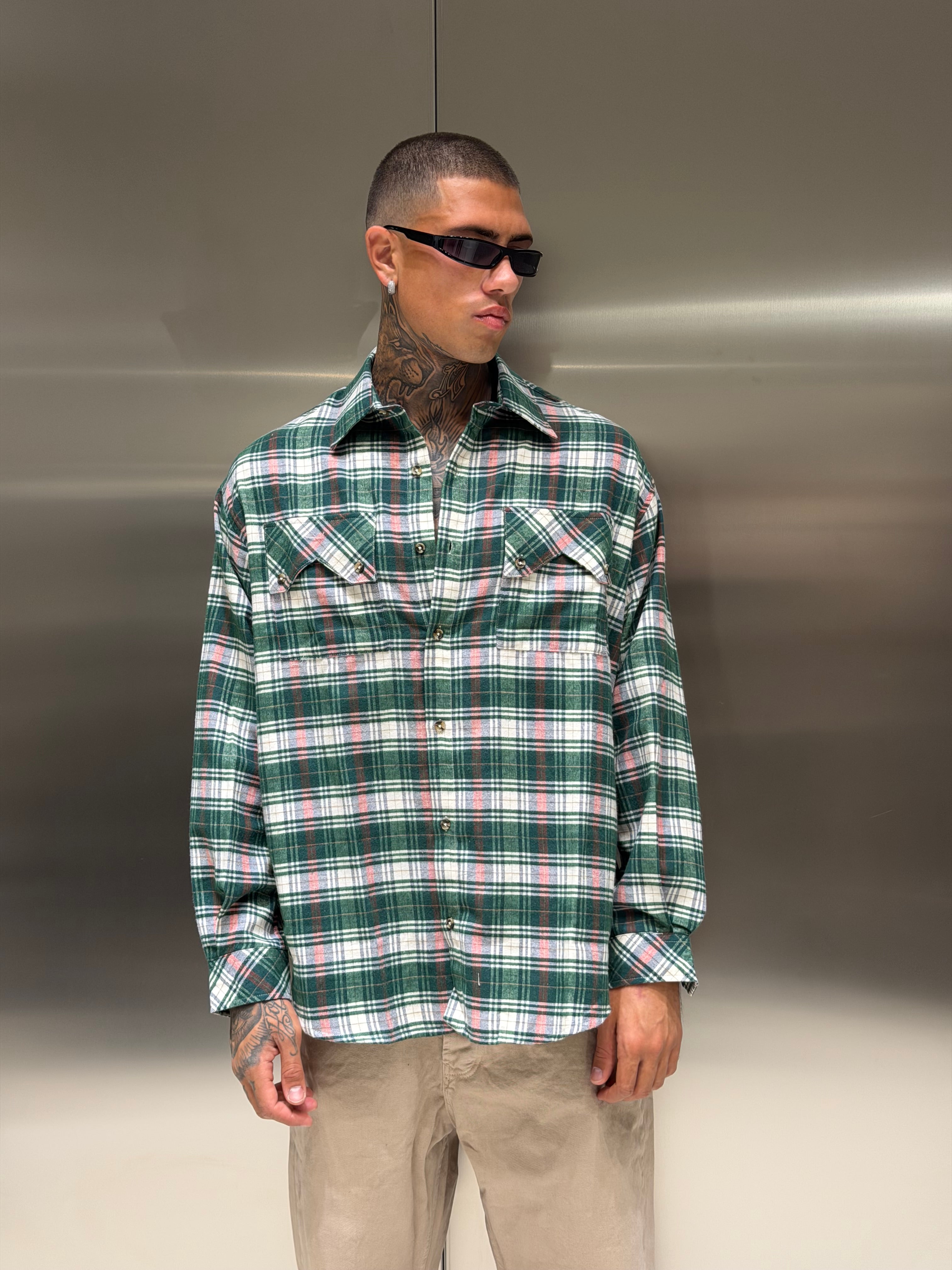 Camicia Quadri Minimal