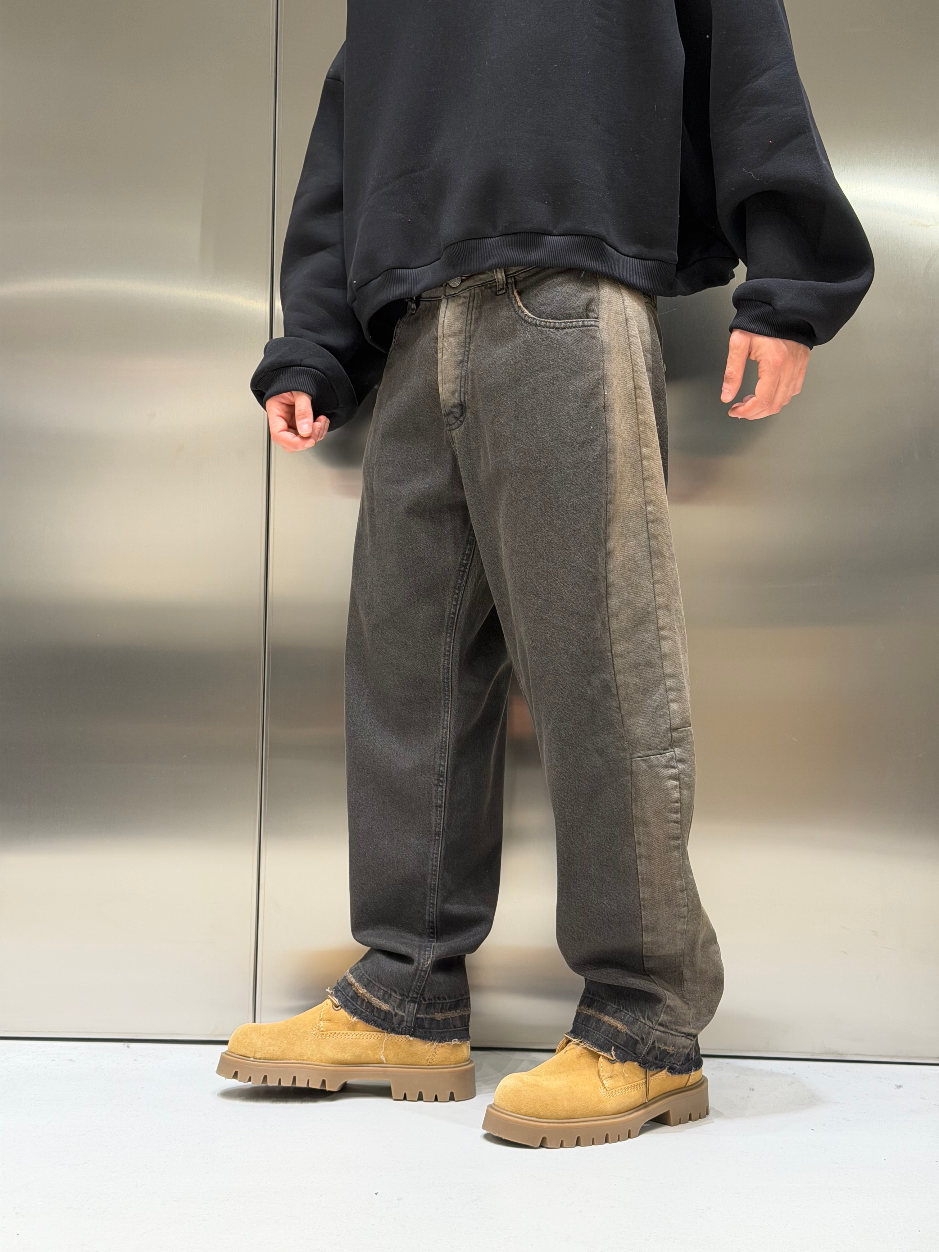 Flare Denim Fango Just