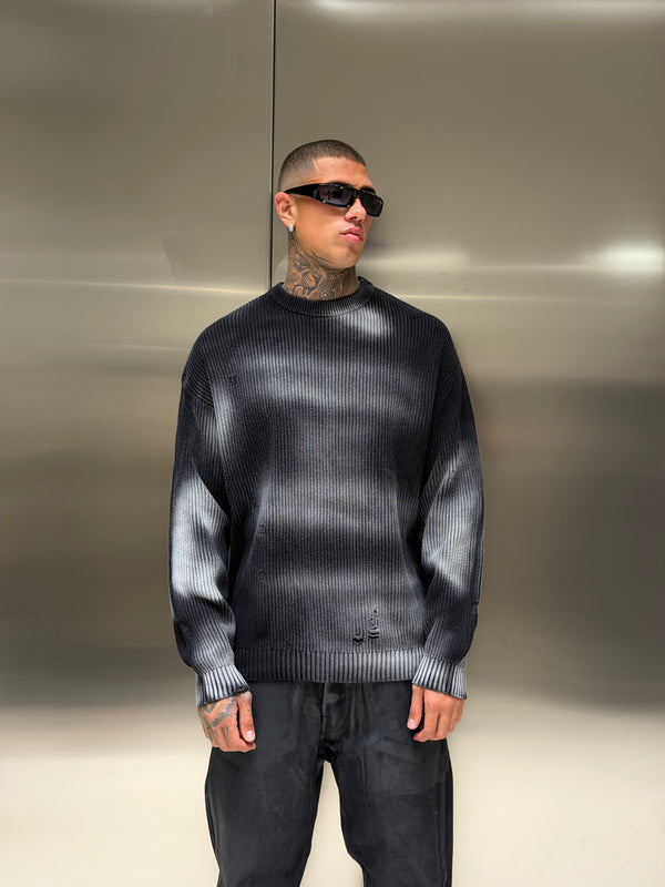 Maglione Sfumato Black