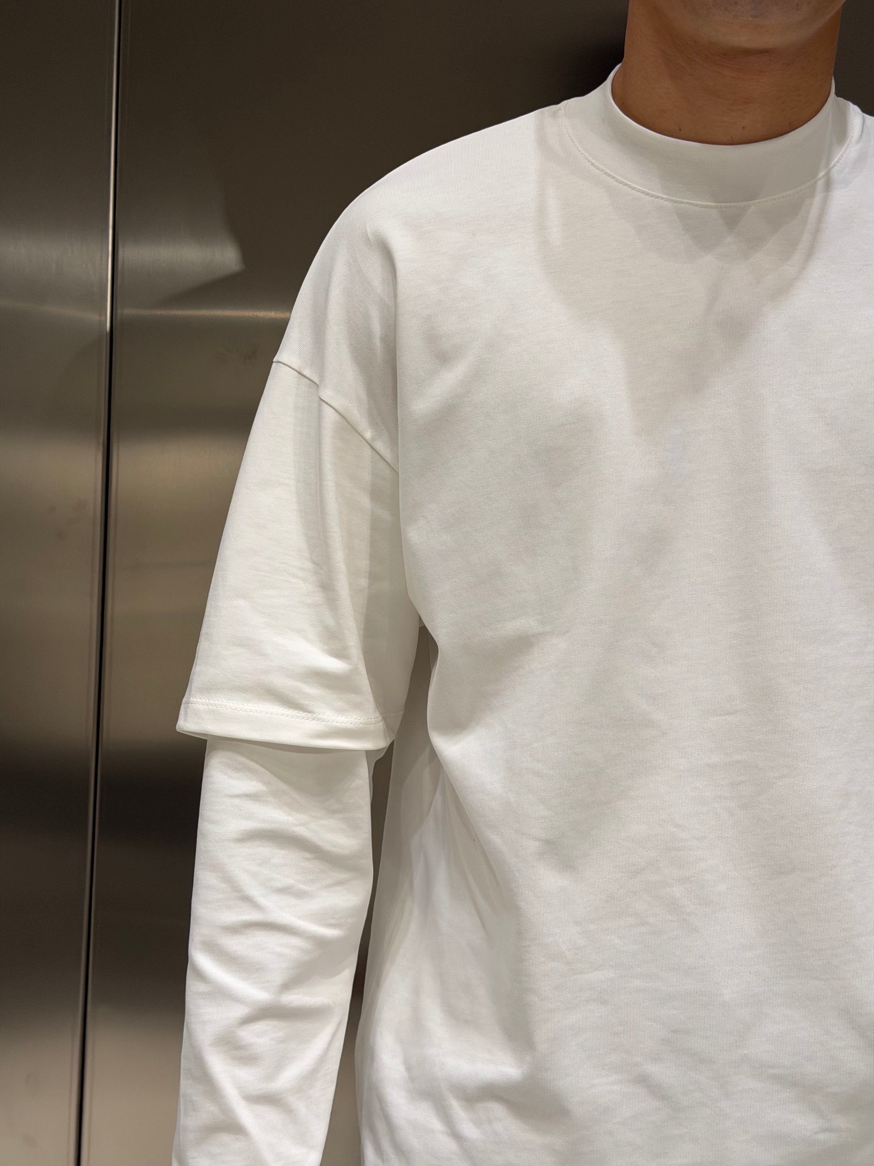 Longsleeve Double Mezzo Collo