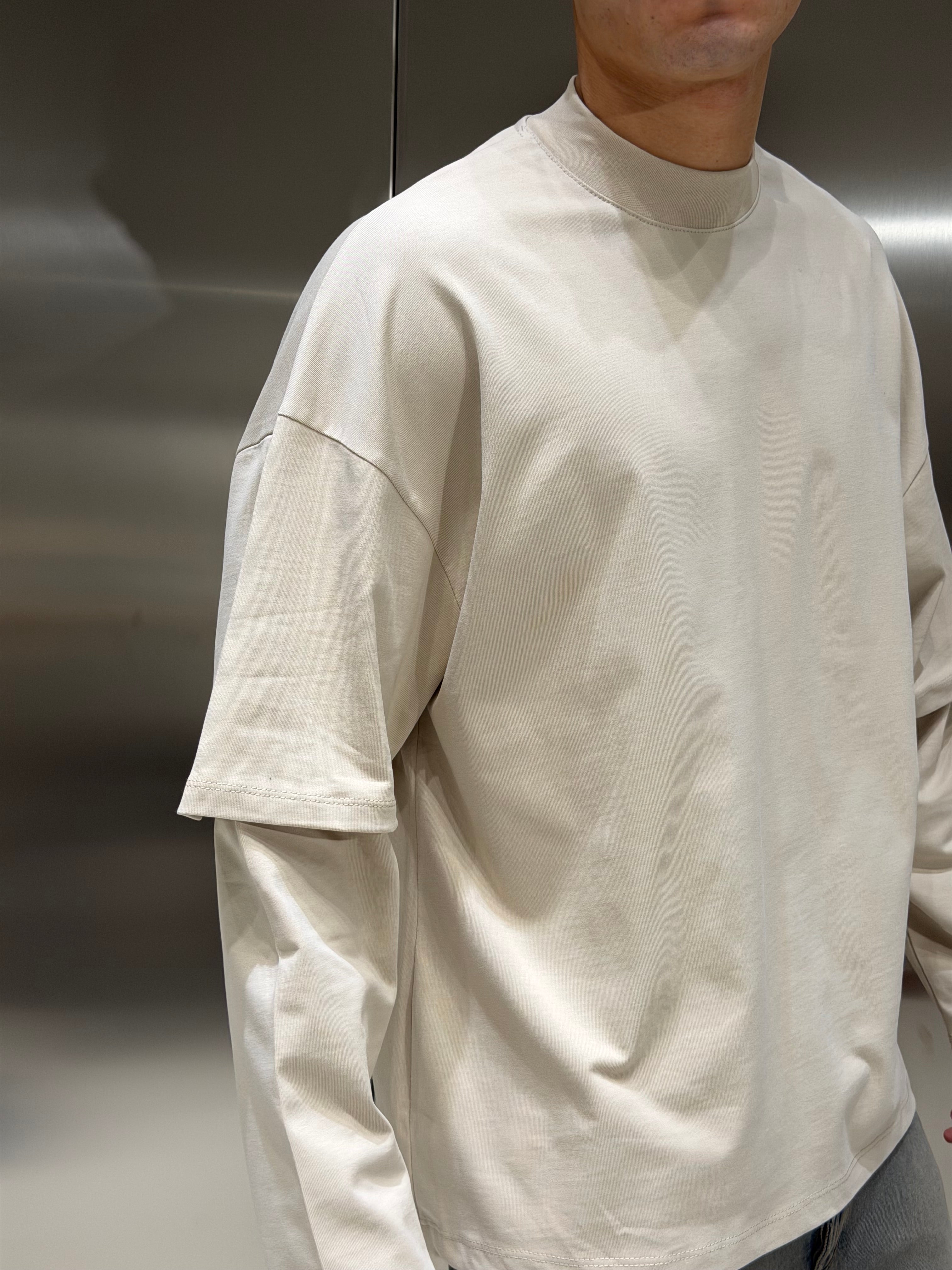 Longsleeve Double Mezzo Collo