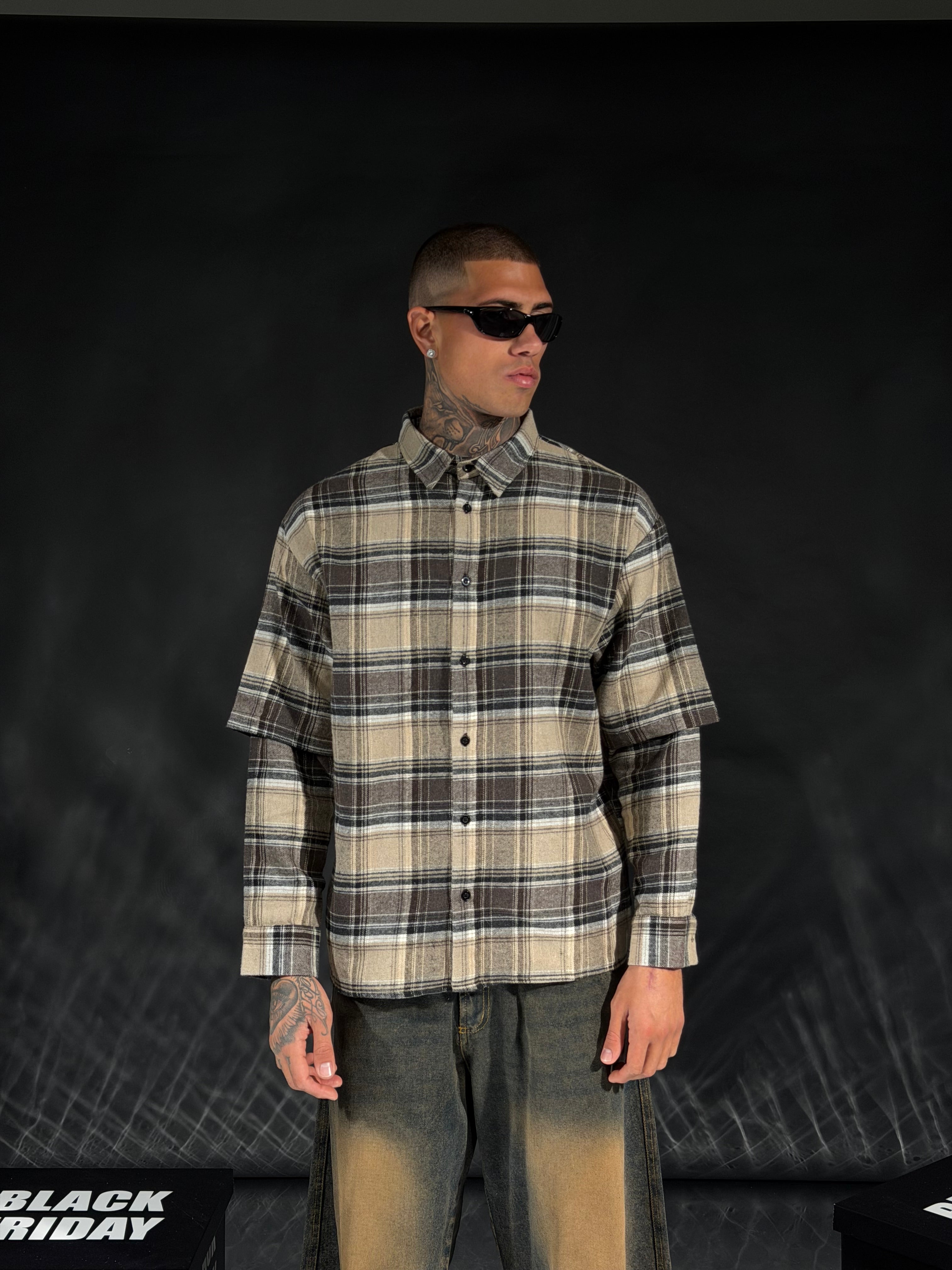 Camicia Double Quadri