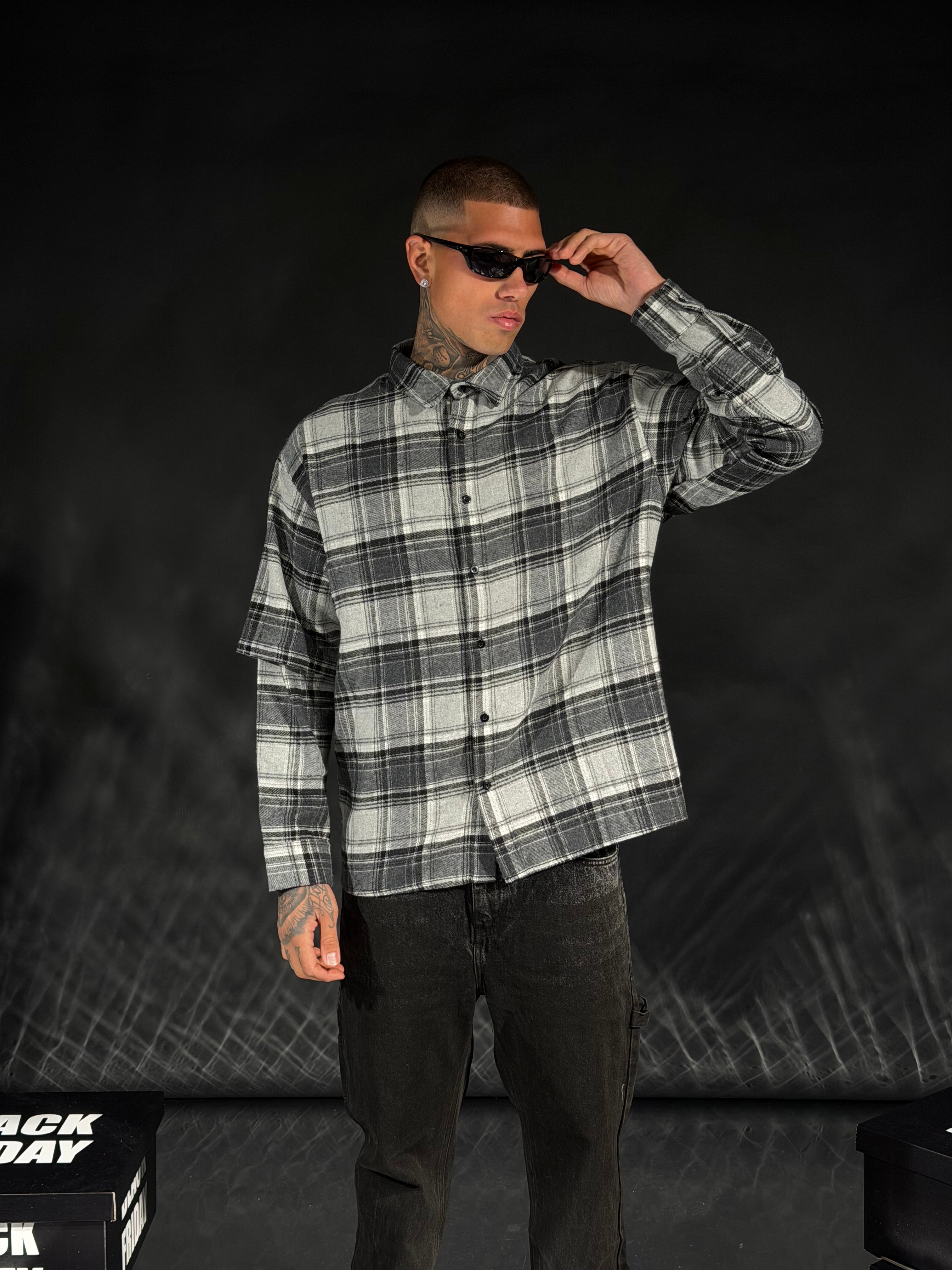 Camicia Double Quadri