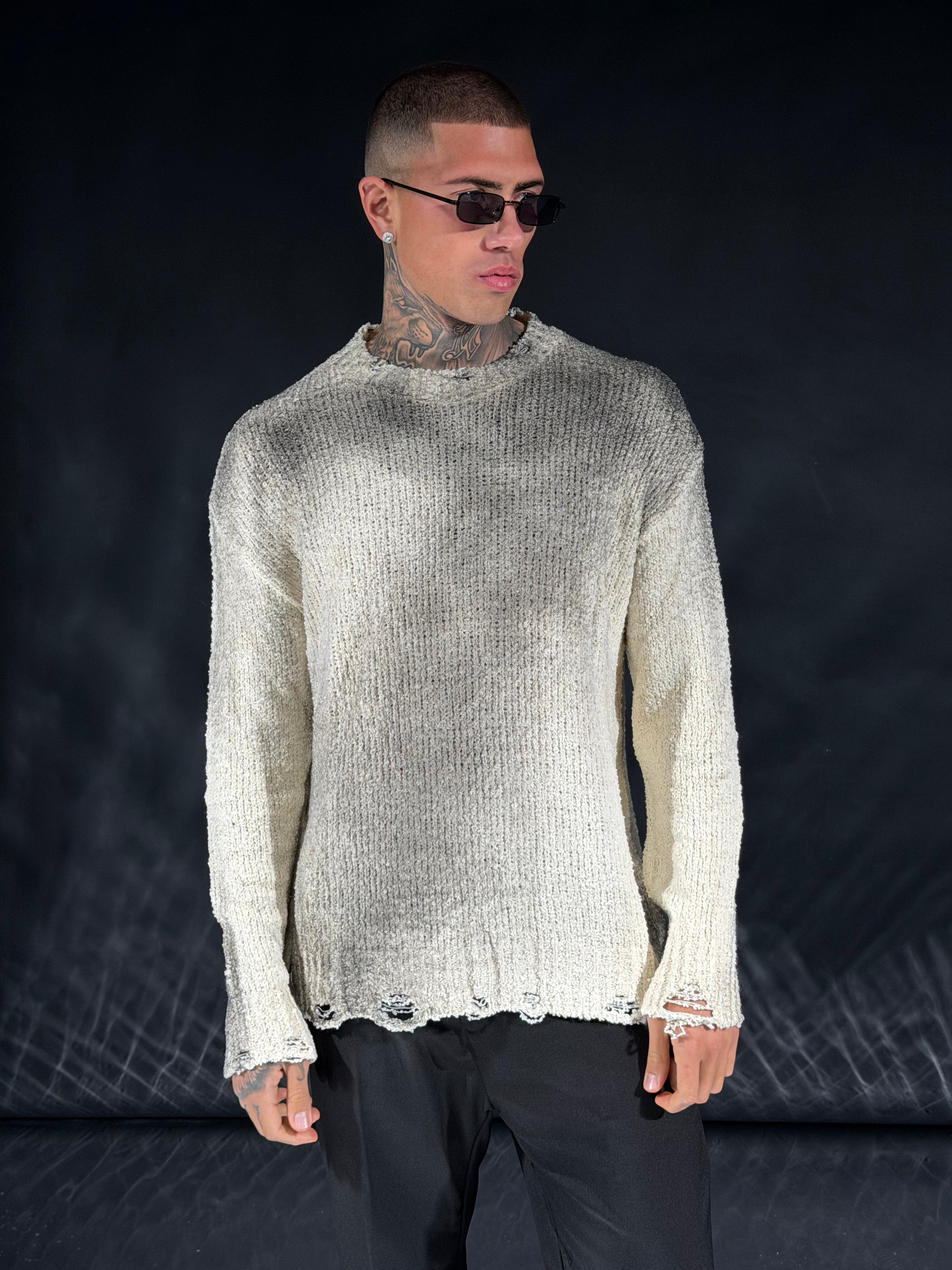 Maglione Marmorizzato