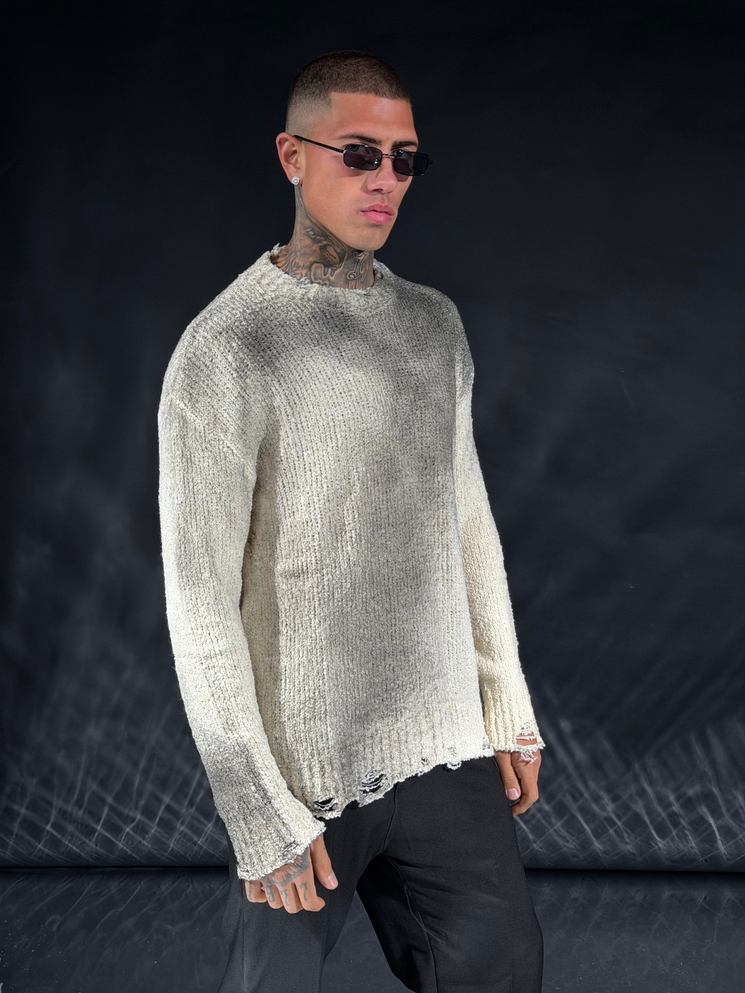 Maglione Marmorizzato