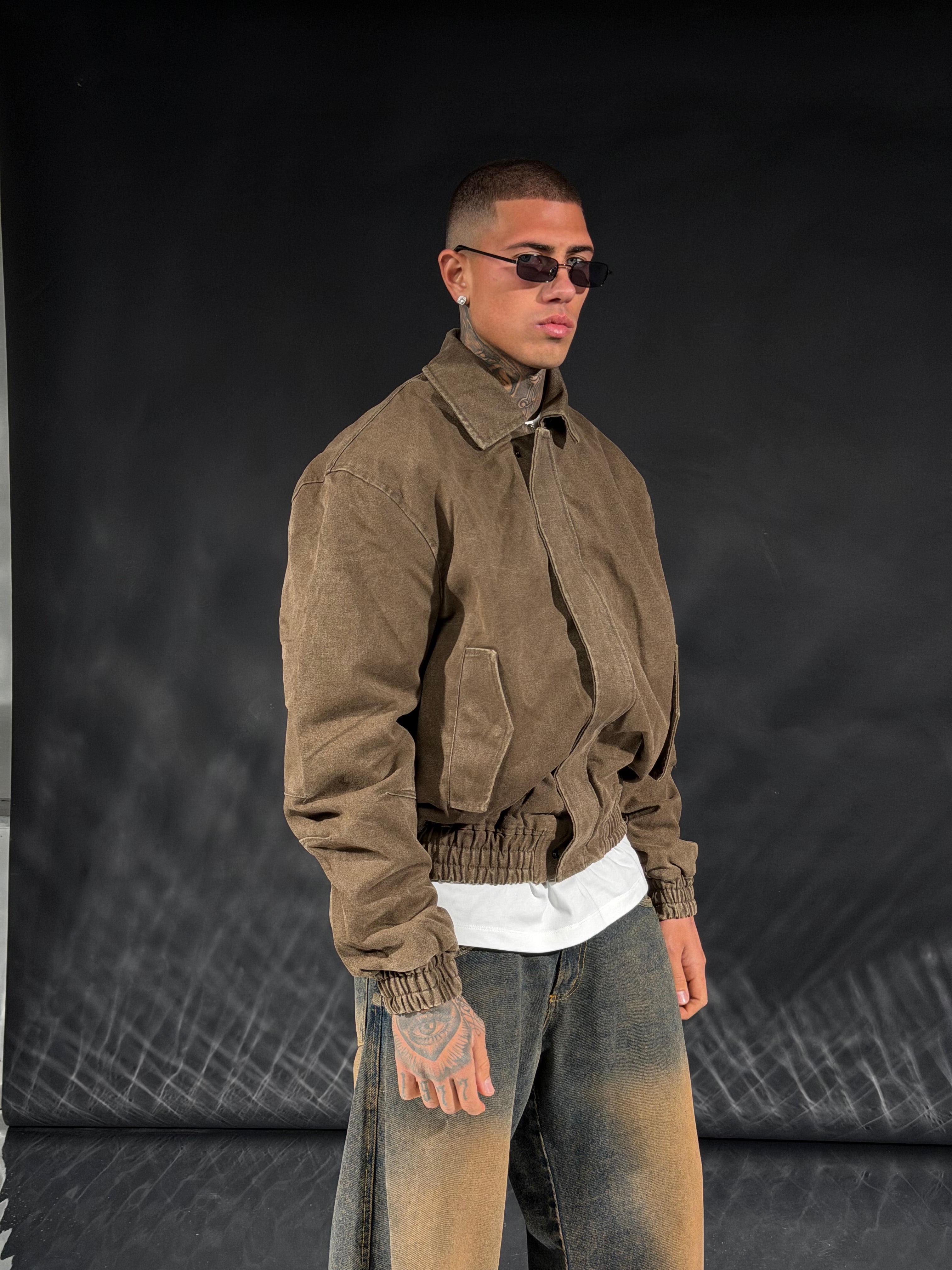 Giubbotto Denim Imbottito