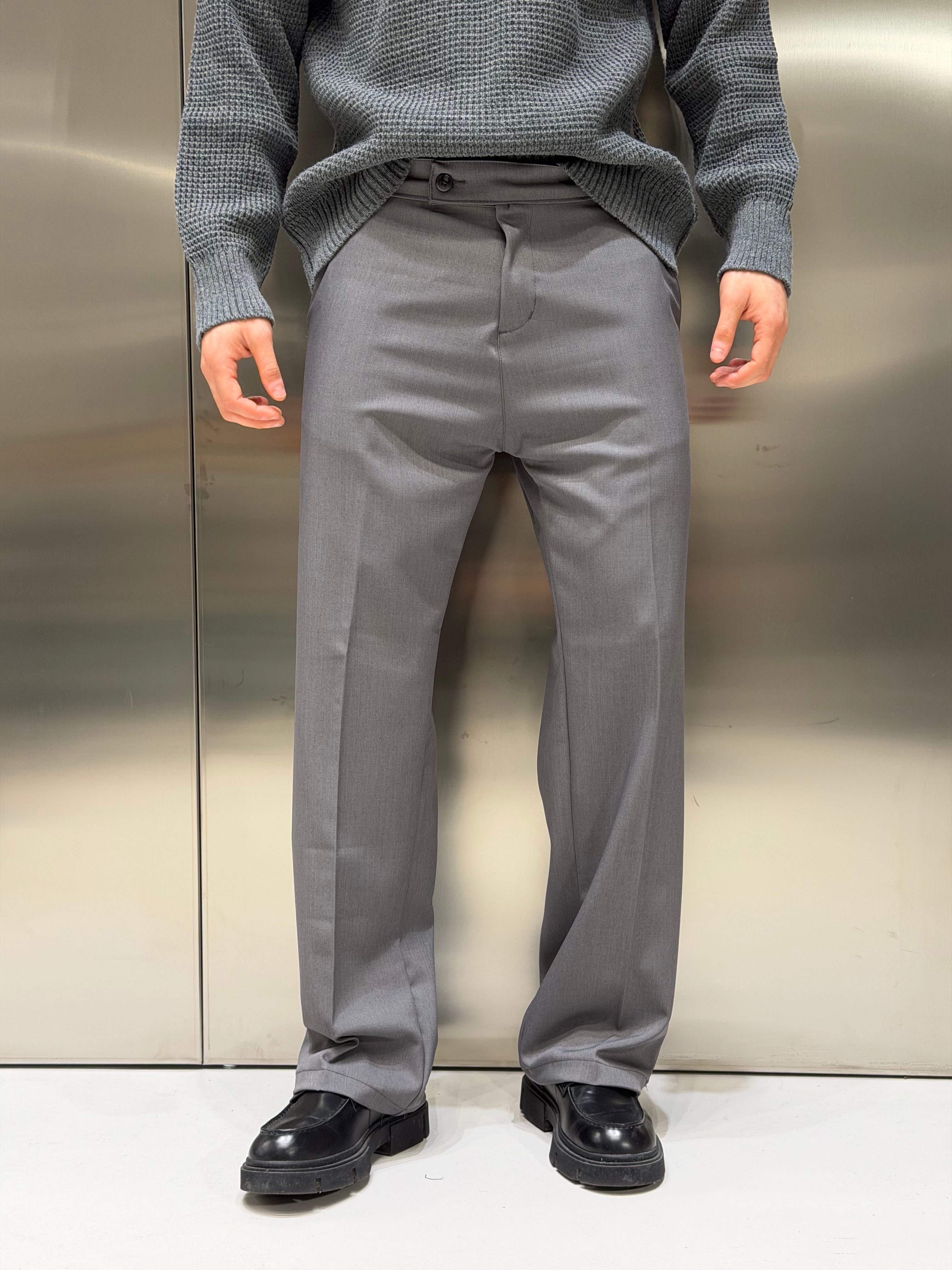 Pantalone Classico Fondo Largo