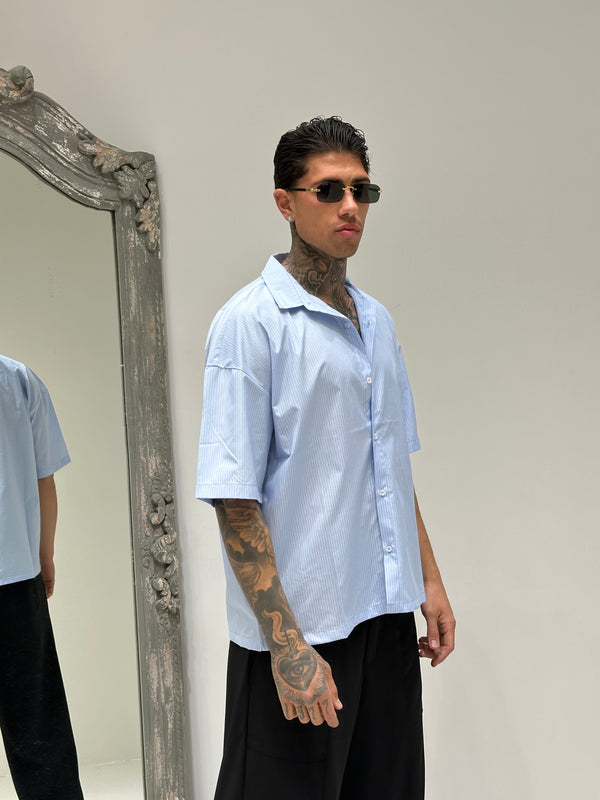 Camicia Riga Azzurra