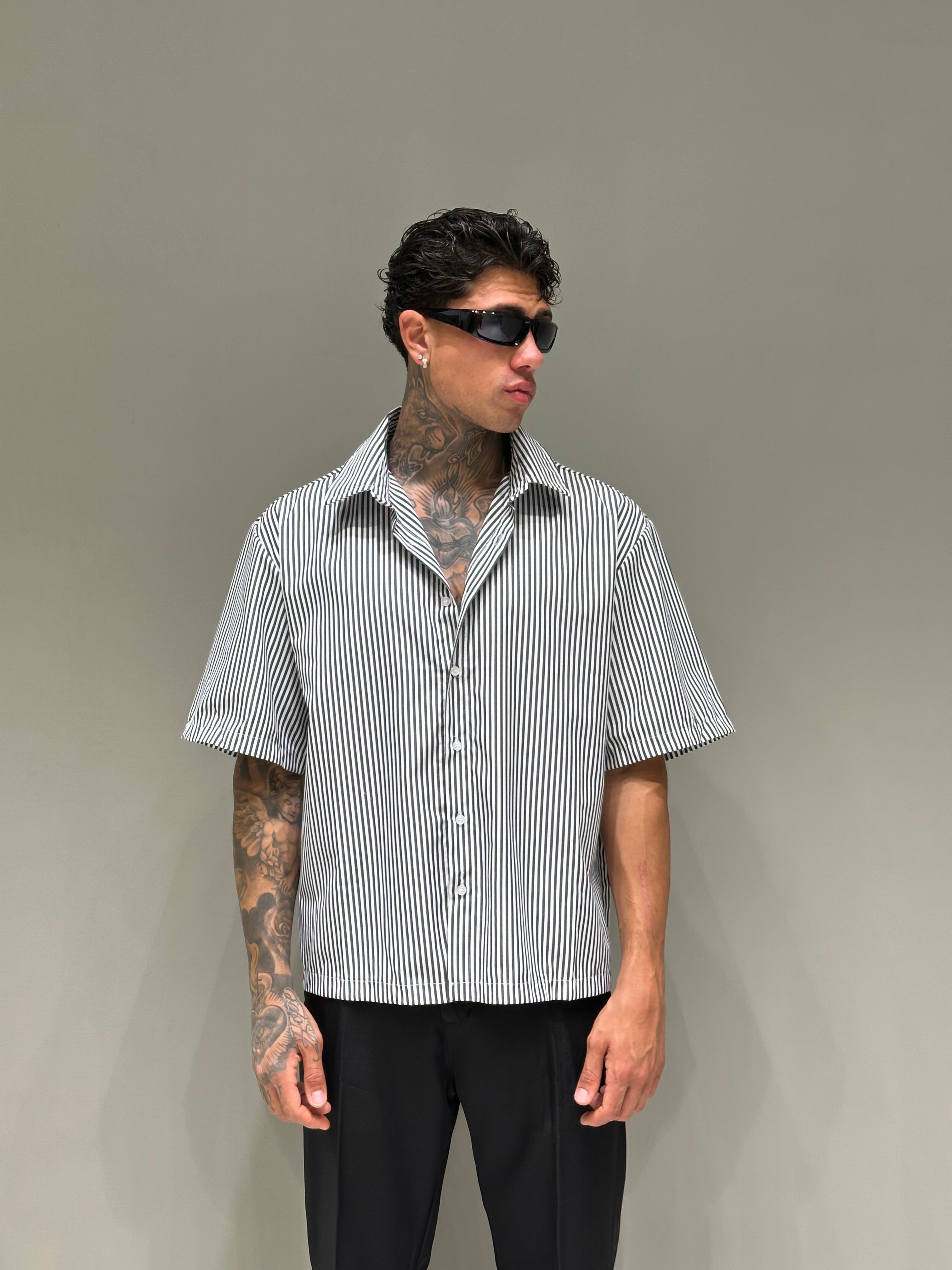 Camicia Riga Nera