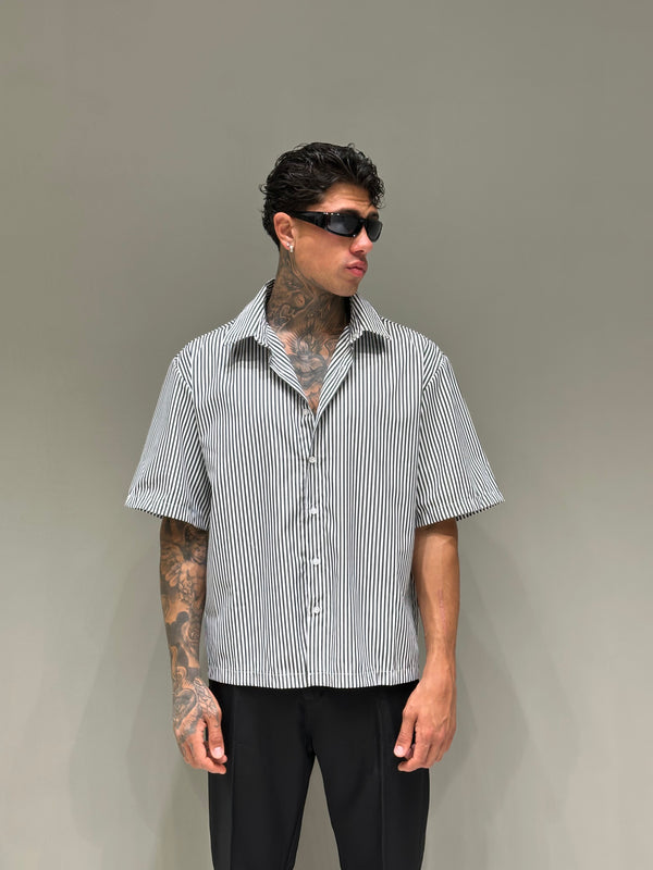 Camicia Riga Nera