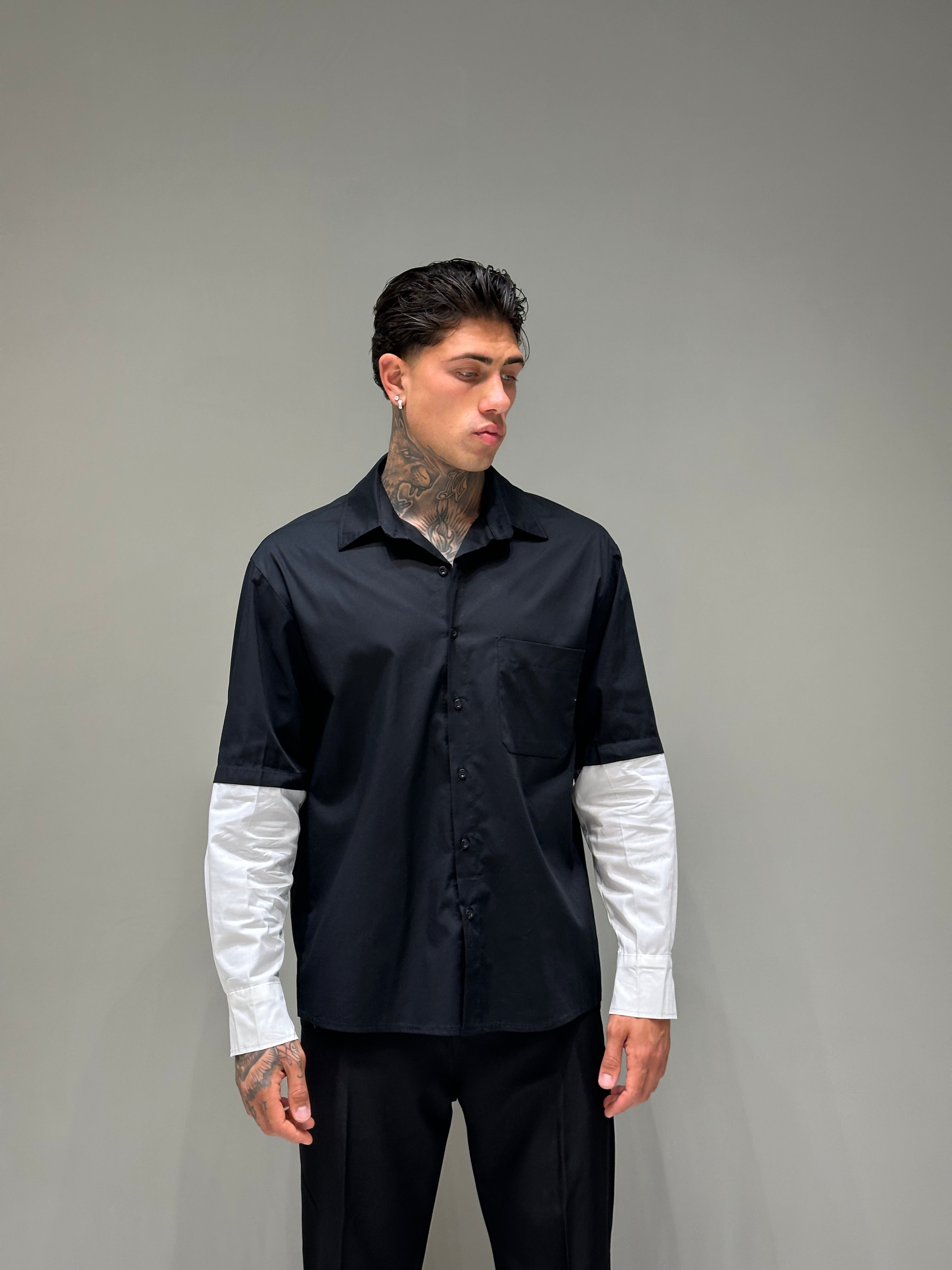 Camicia Double Black
