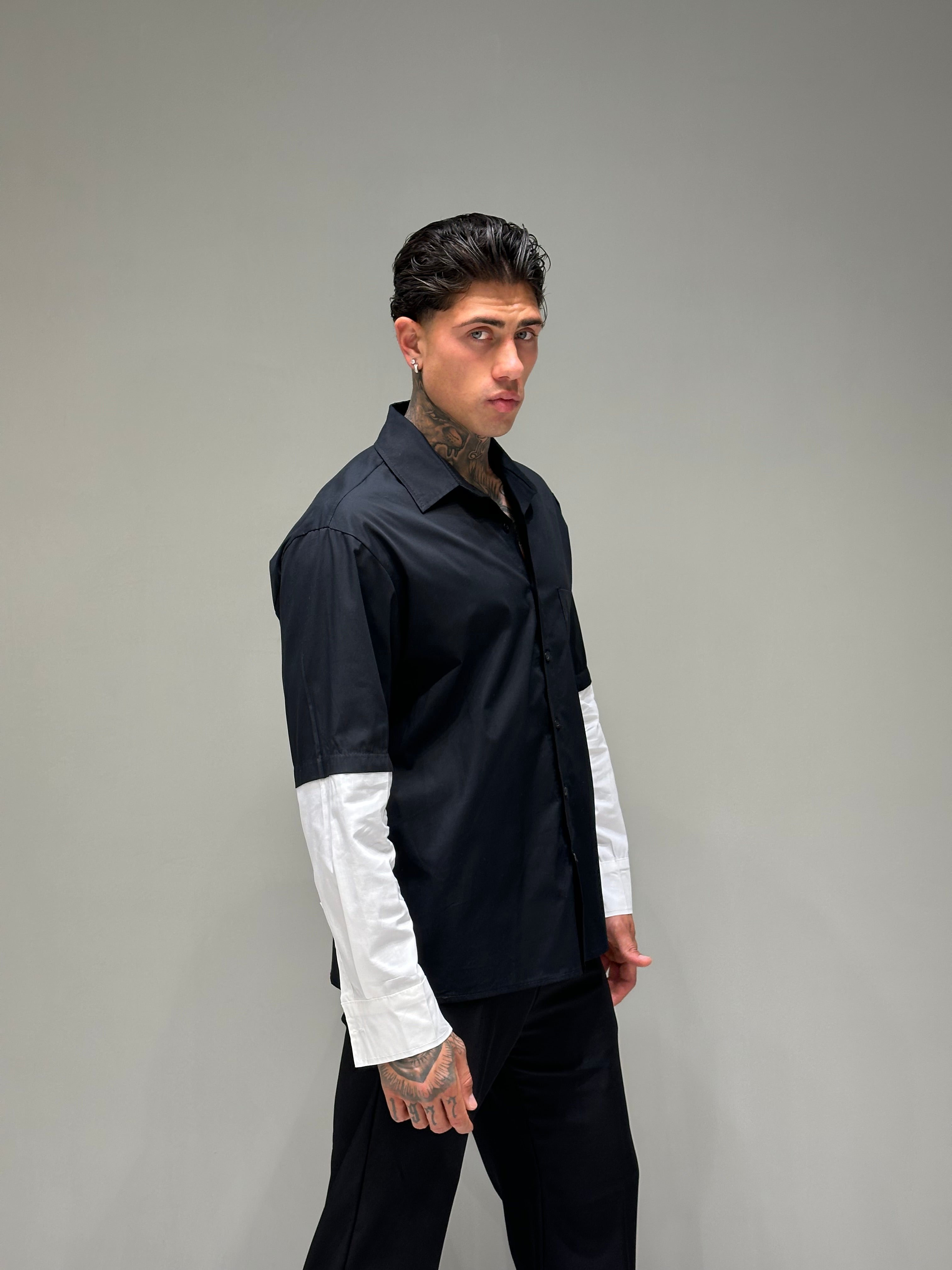 Camicia Double Black