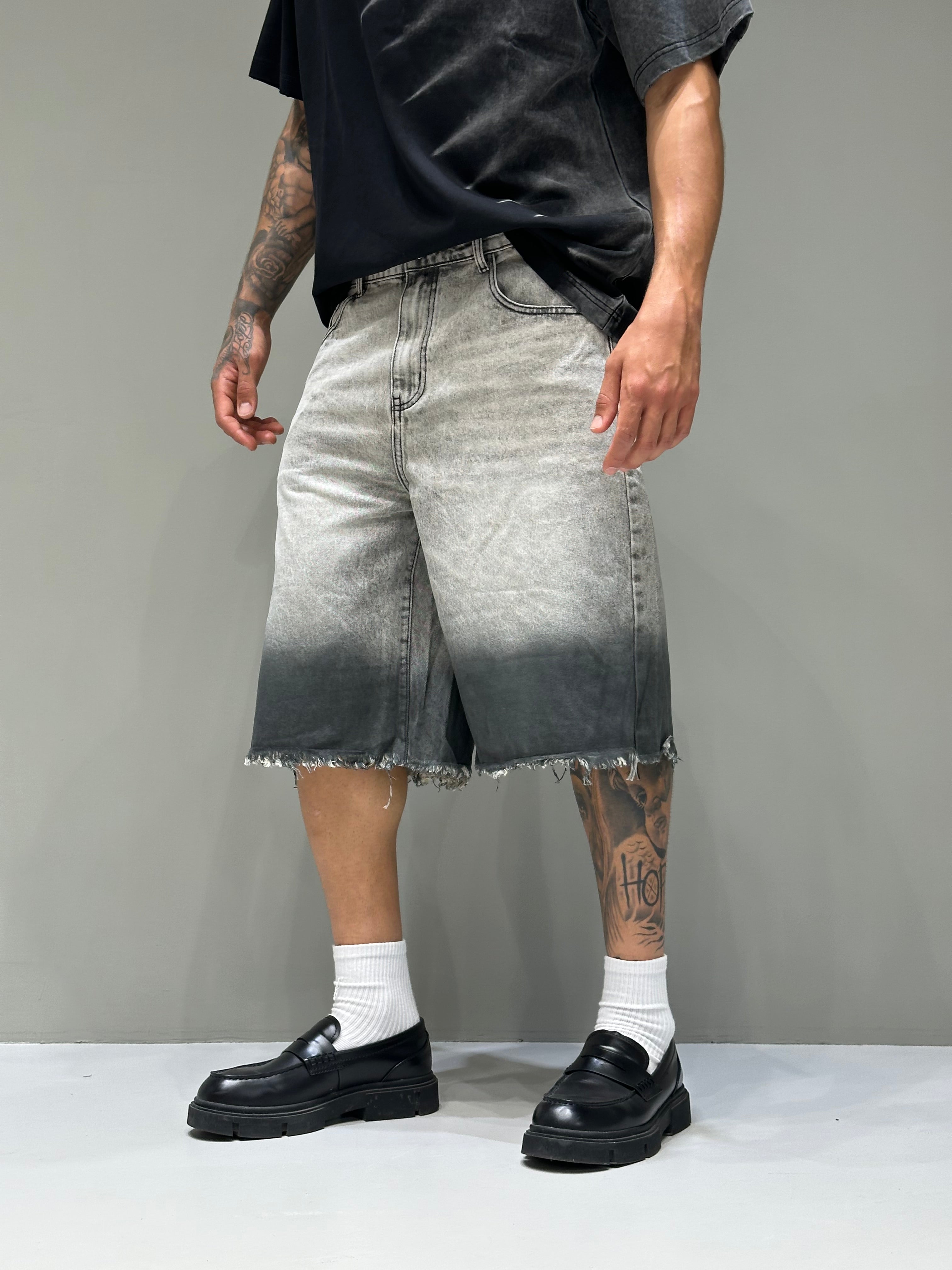 Bermuda Denim Degradè