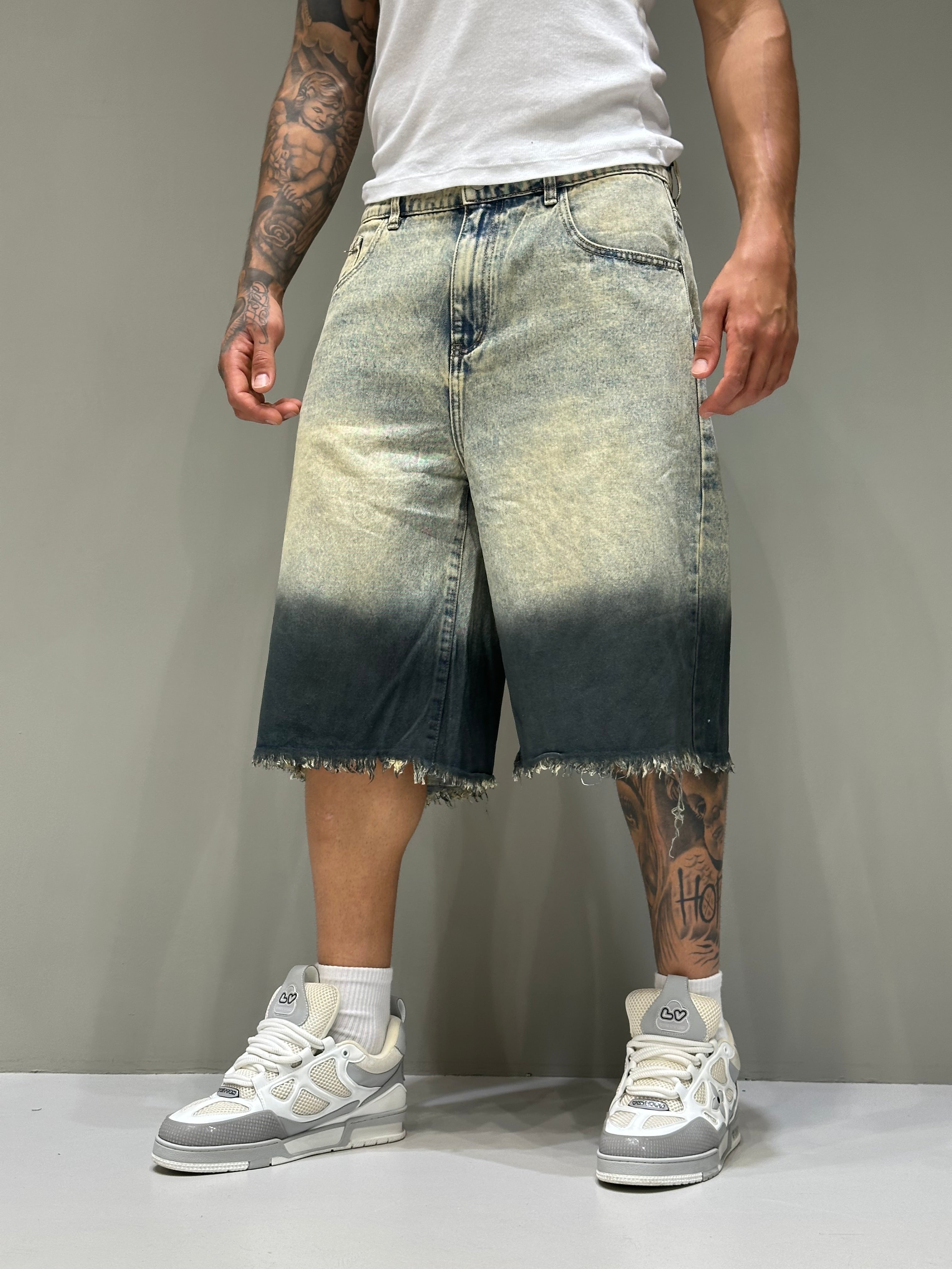 Bermuda Denim Degradè