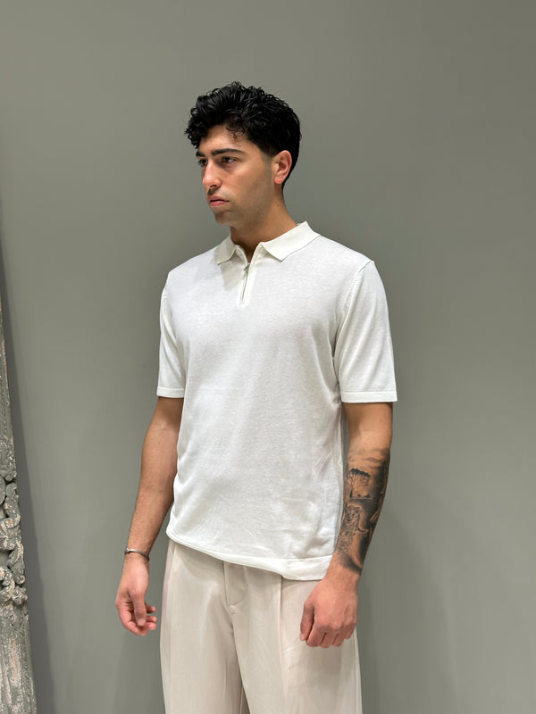 Polo Filo Zip