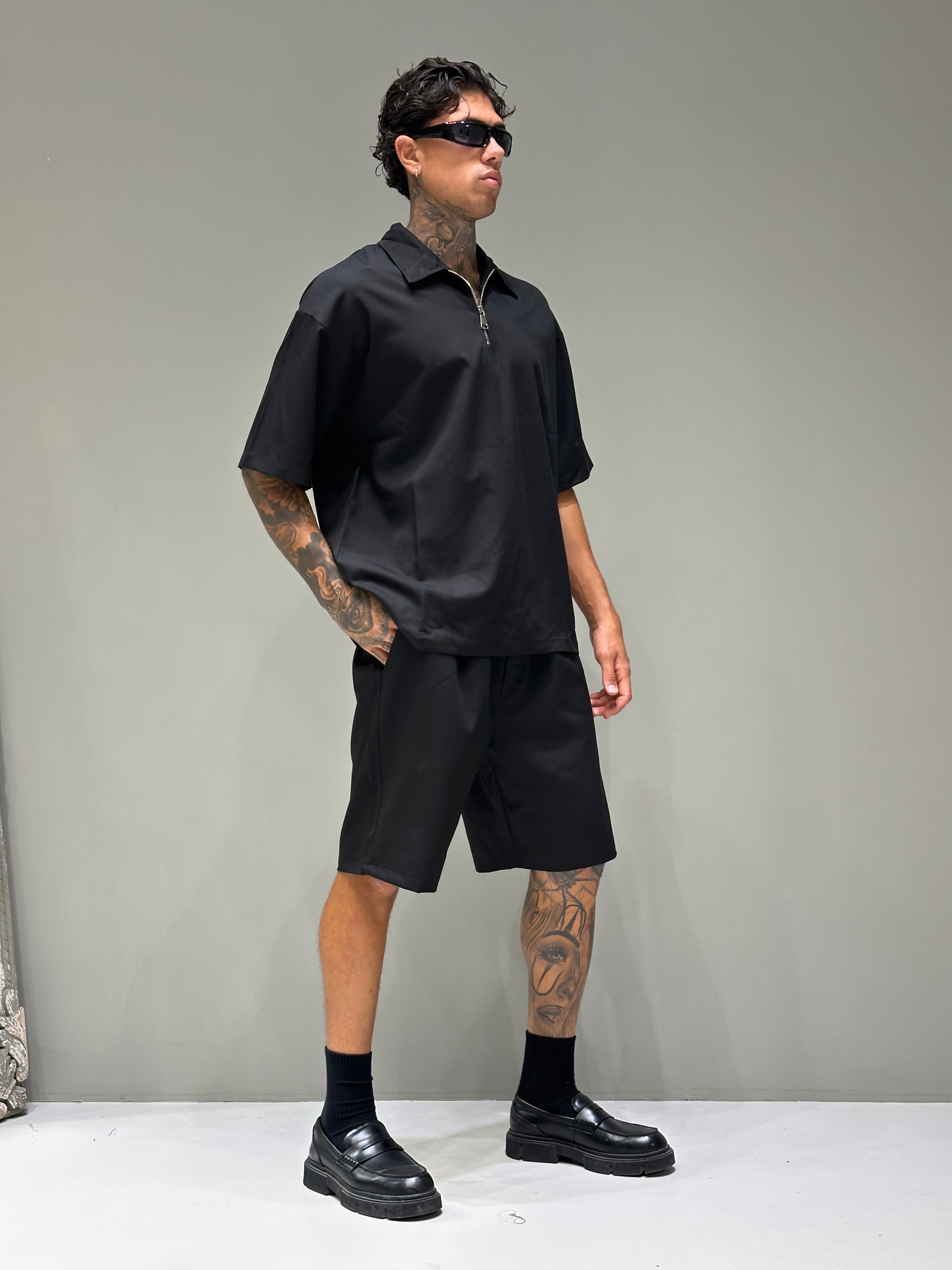Coordinato Zip Corto