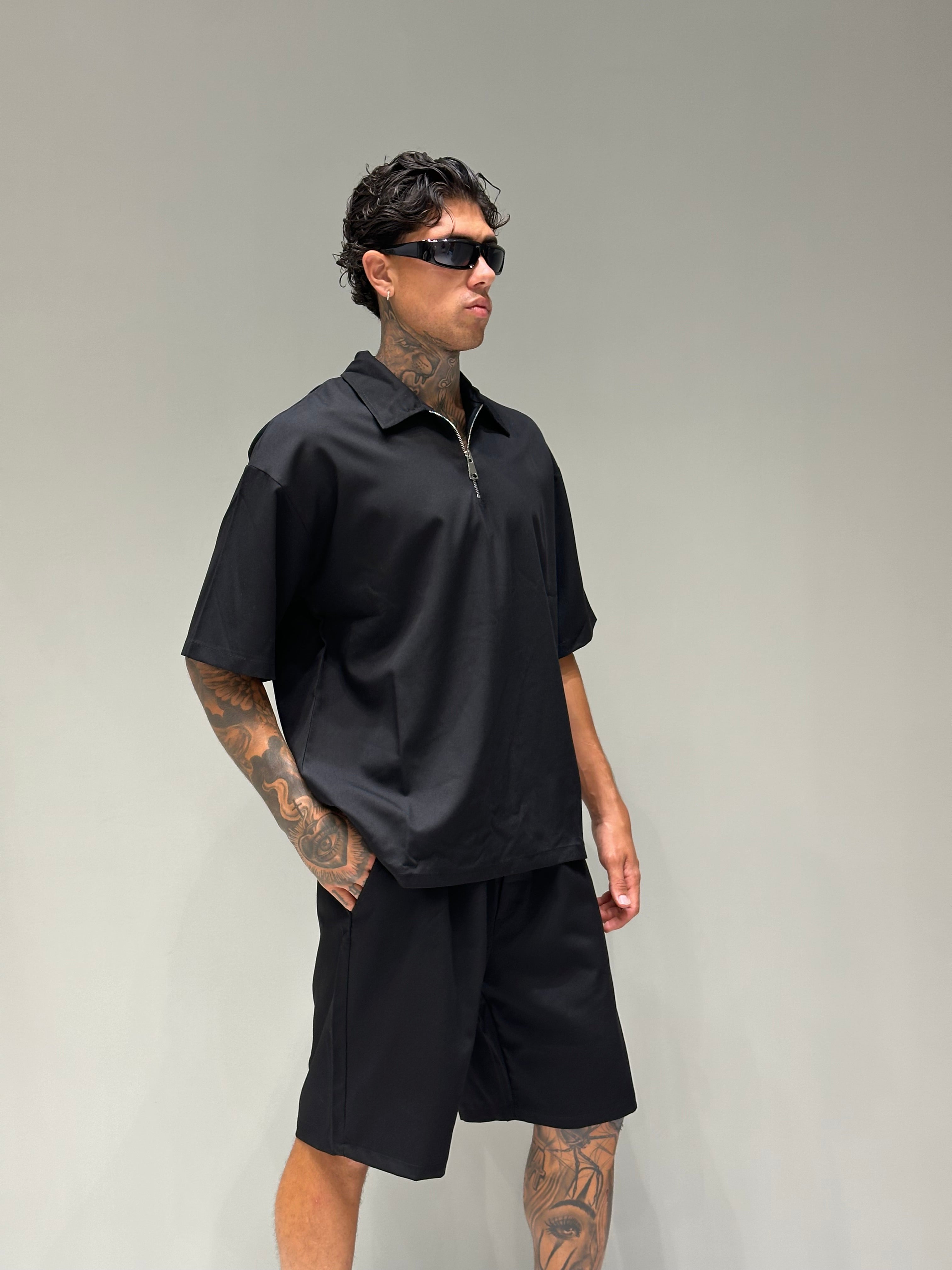 Coordinato Zip Corto