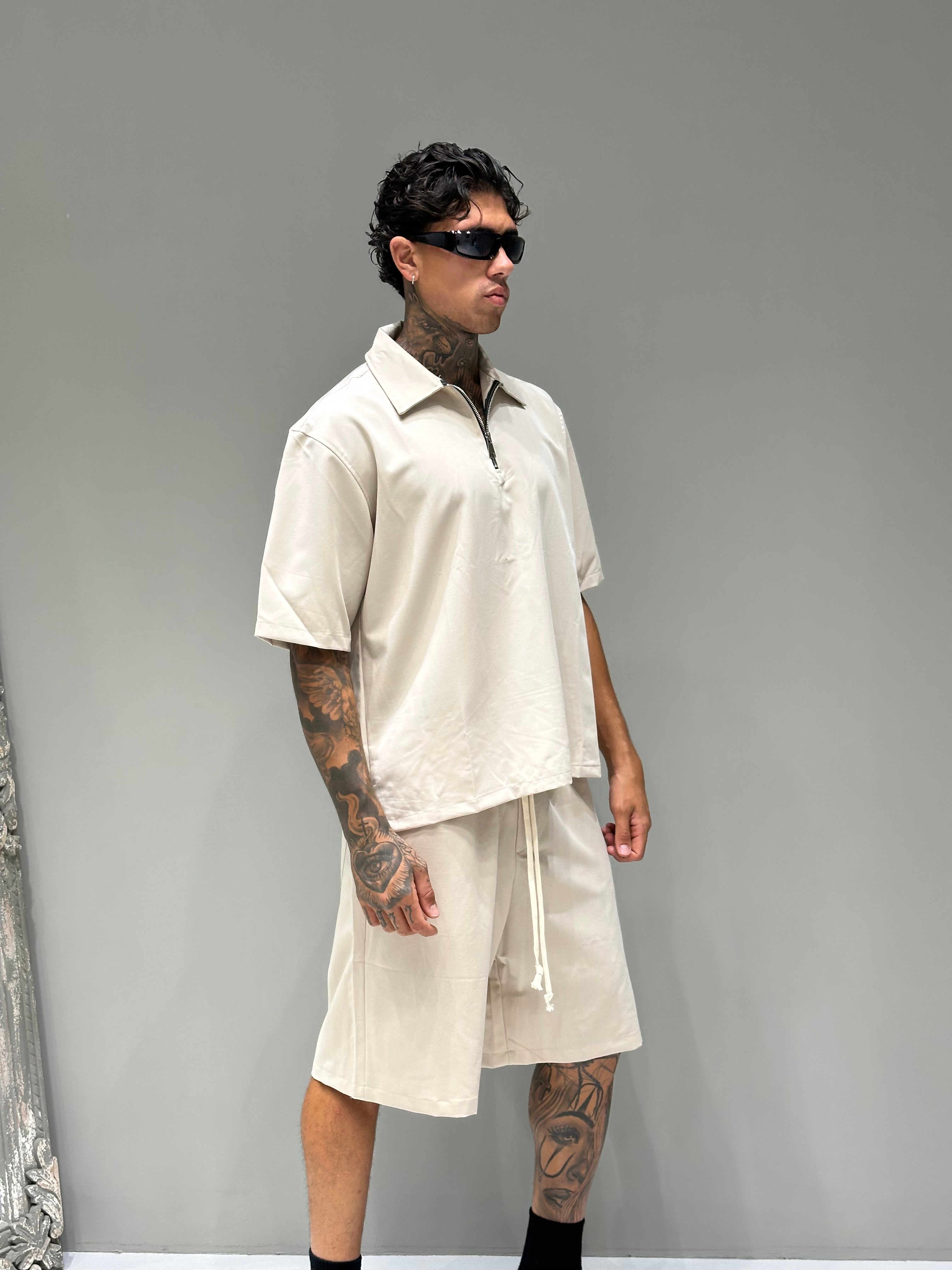 Coordinato Zip Corto