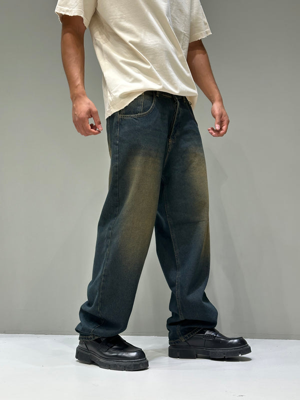 Baggy Sabbiato Scuro