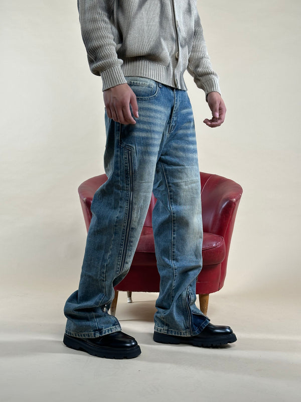 Flare Sabbiato Zip
