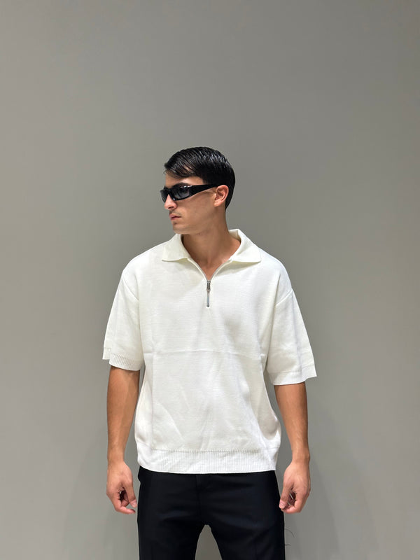 Polo In Maglia Zip