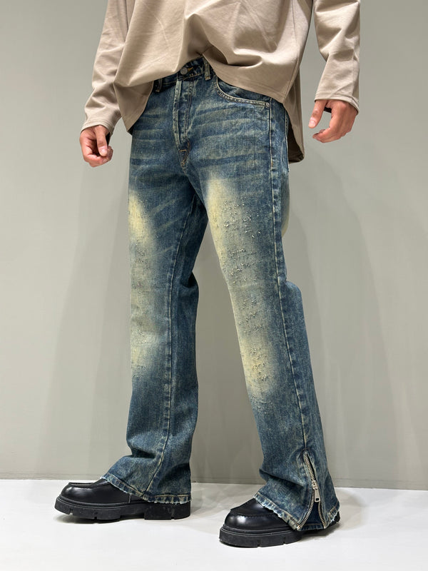 Flare Sabbiato Zip Passion