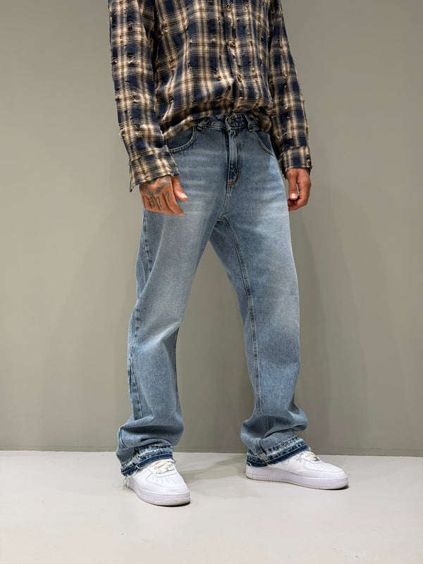 Flare Denim Chiaro