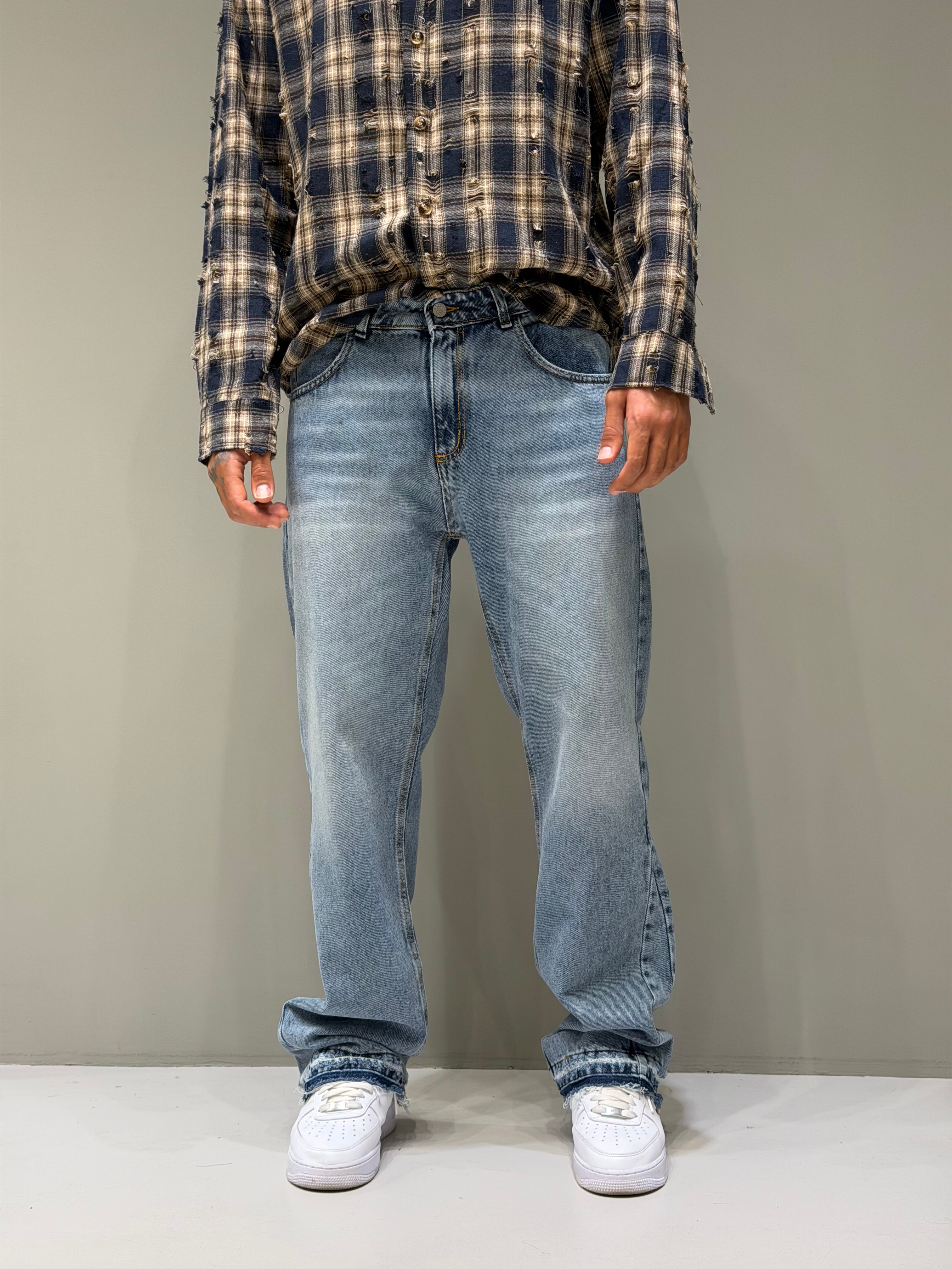 Flare Denim Chiaro