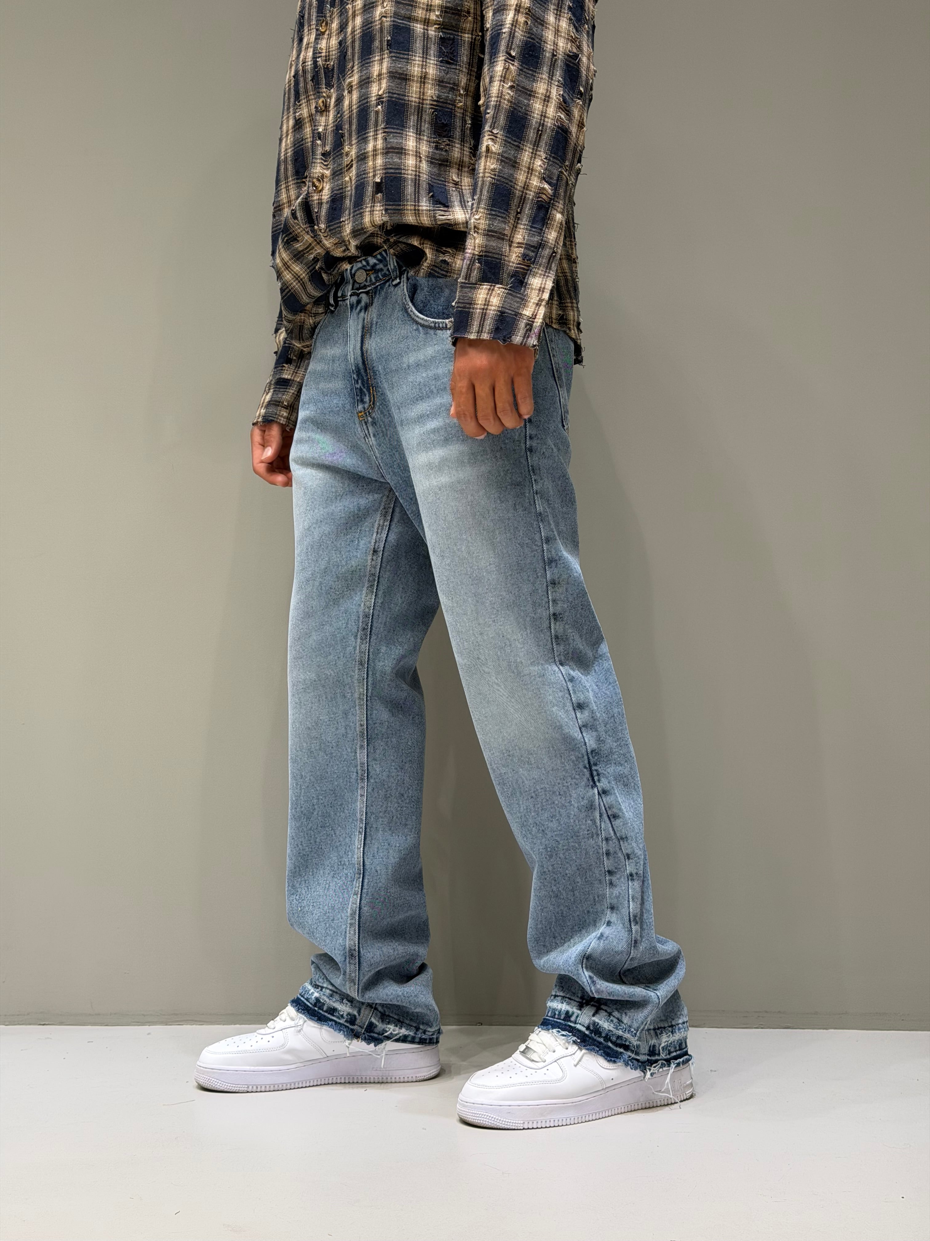 Flare Denim Chiaro