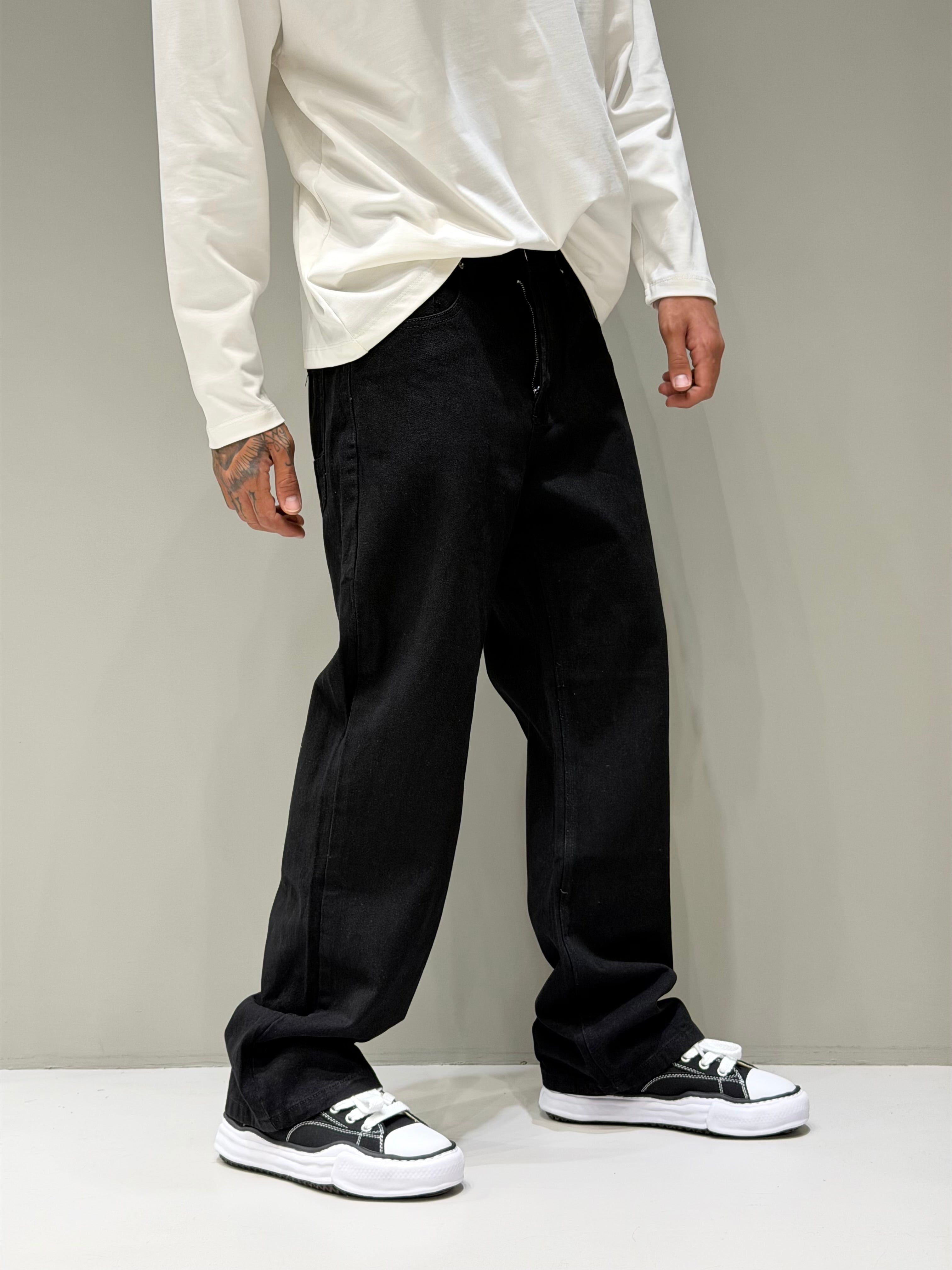 Baggy Denim Nero