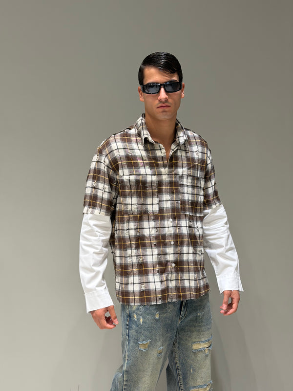 Camicia Quadri Double