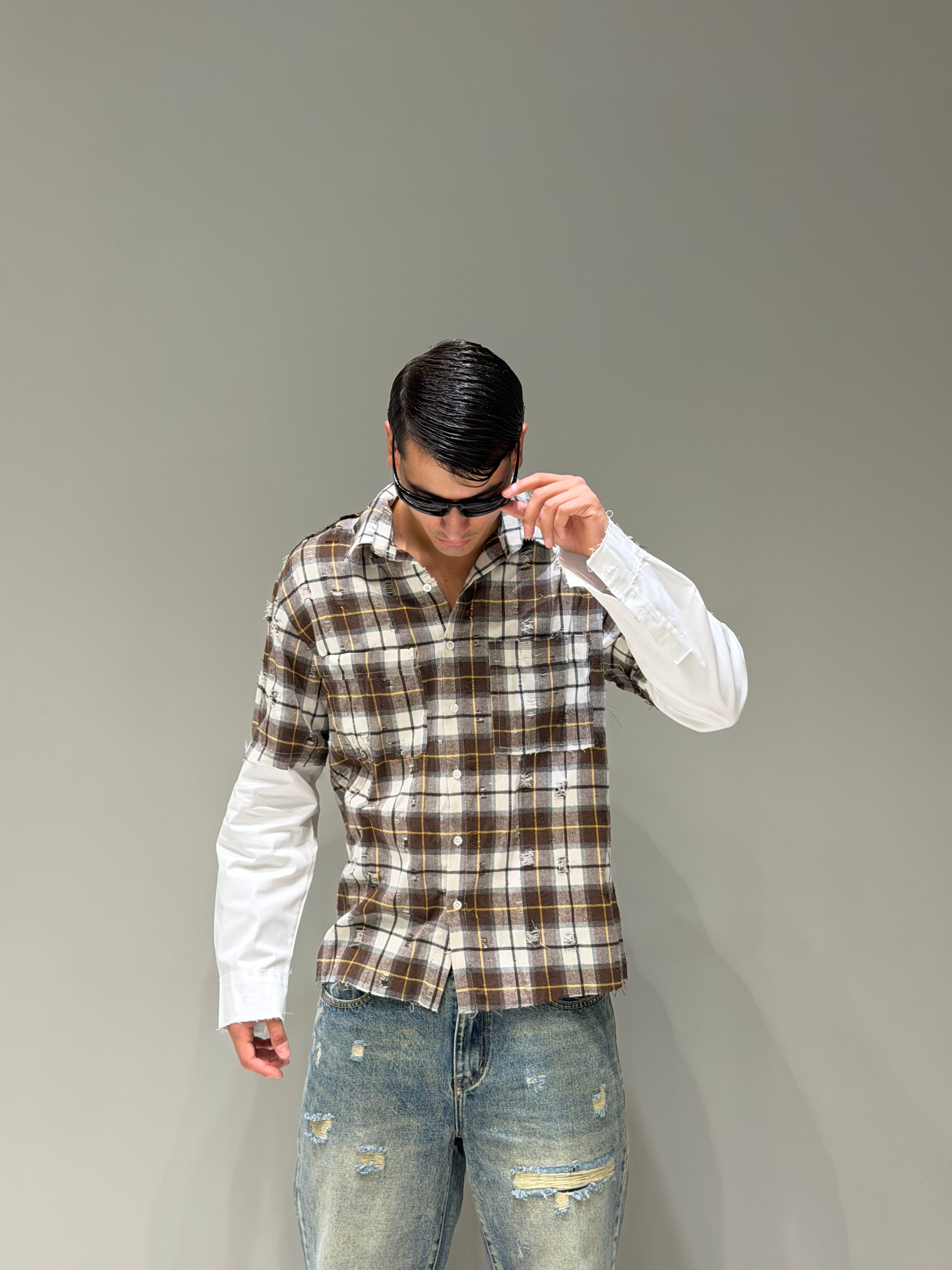Camicia Quadri Double