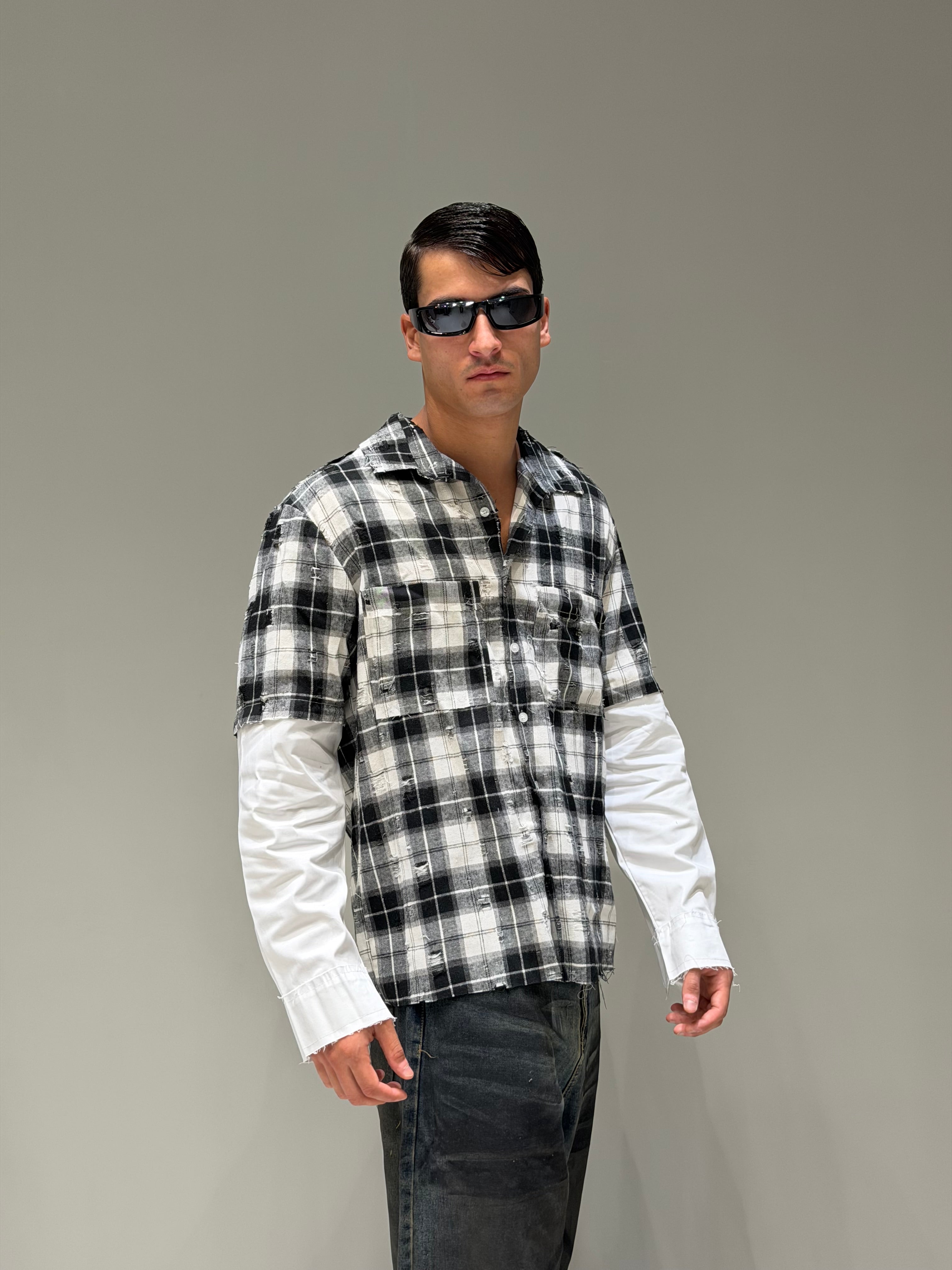 Camicia Quadri Double