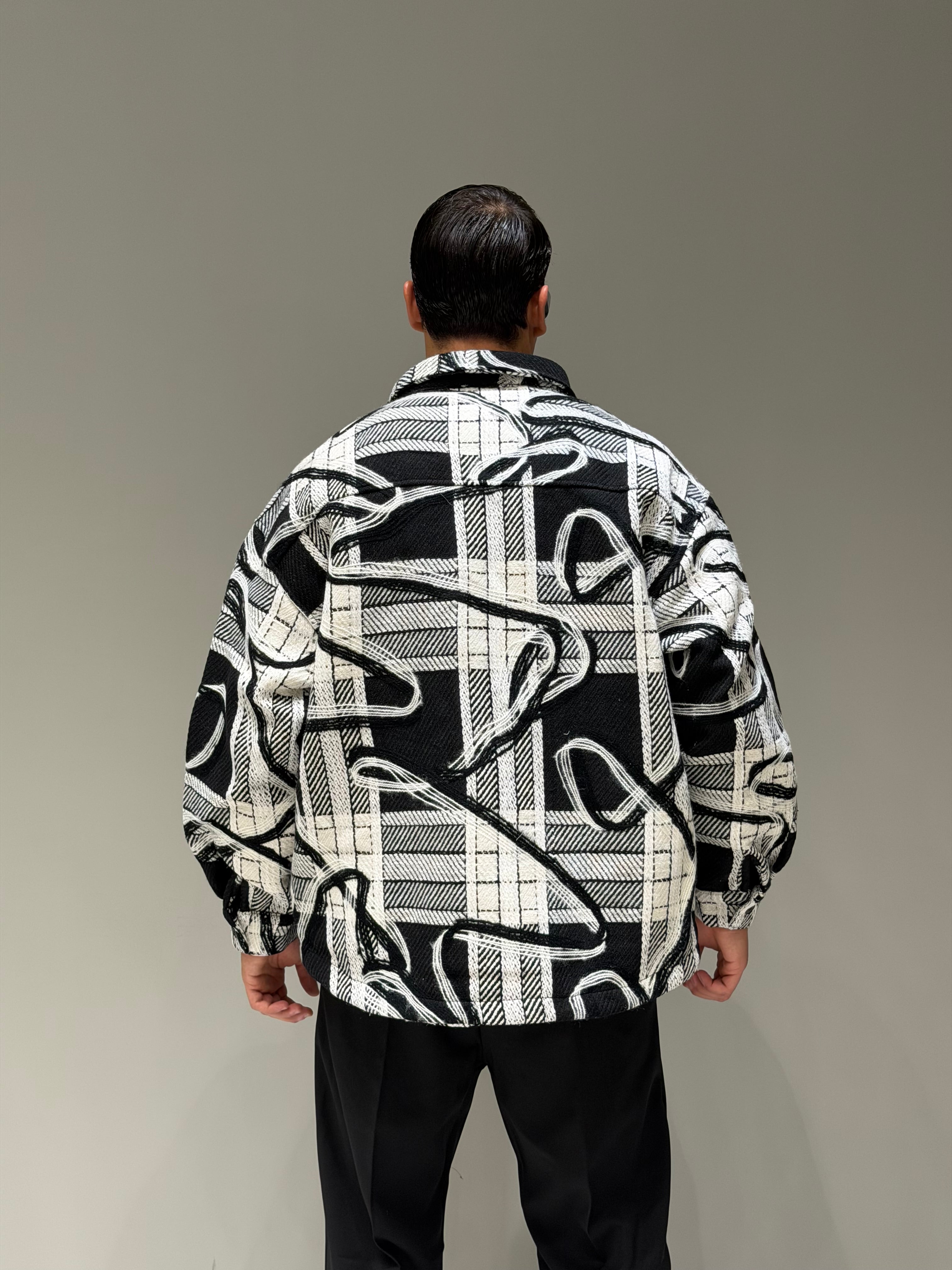Jacket Coat Quadri