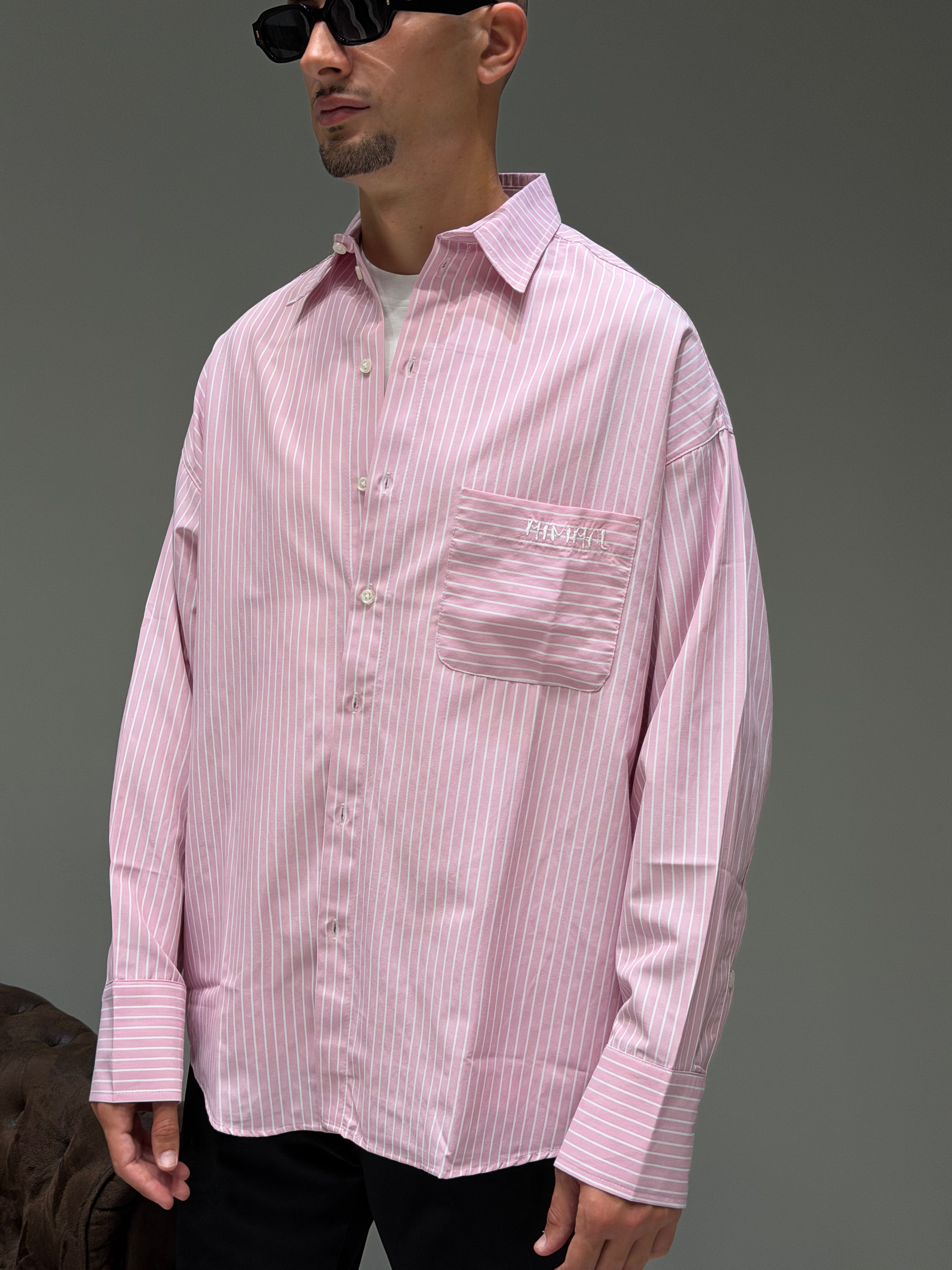 Camicia Rigata Minimal